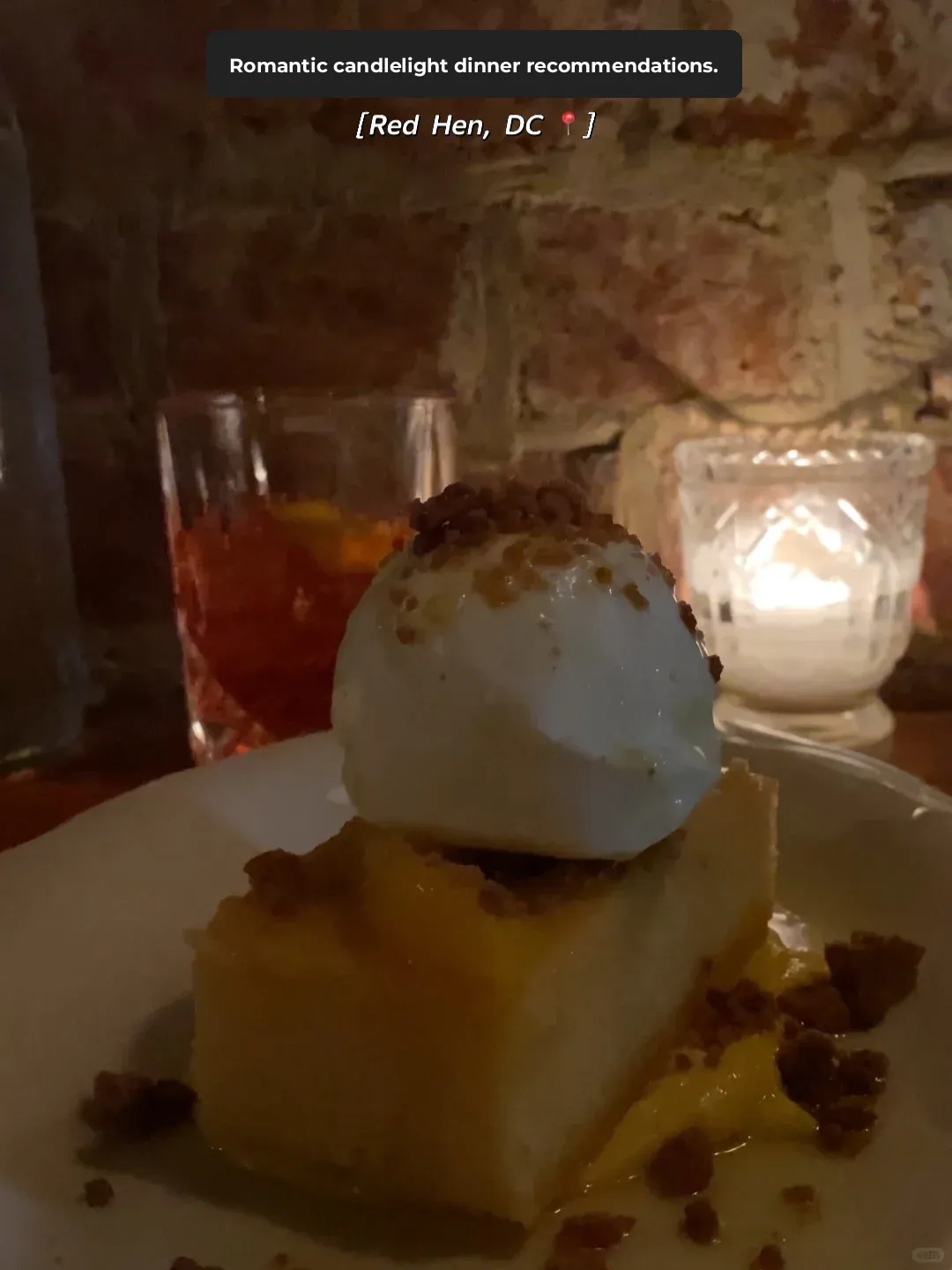 Romantic Candlelit Dinner Recommendation | Red Hen in DC