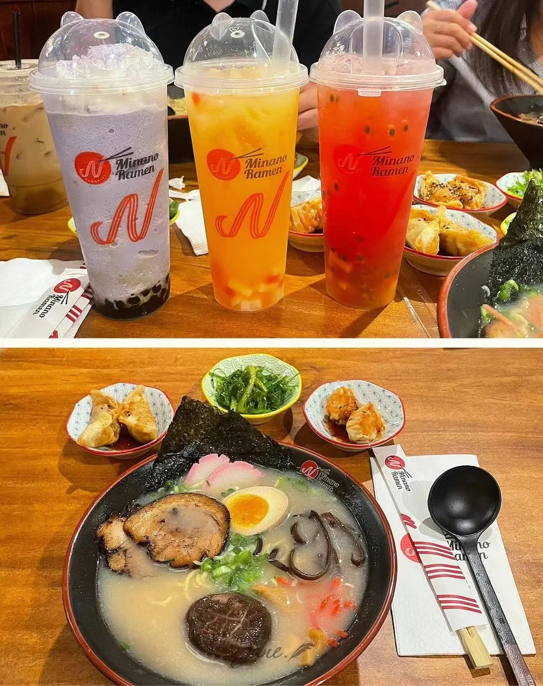 The Best Bubble Tea is at Minano Ramen Shop