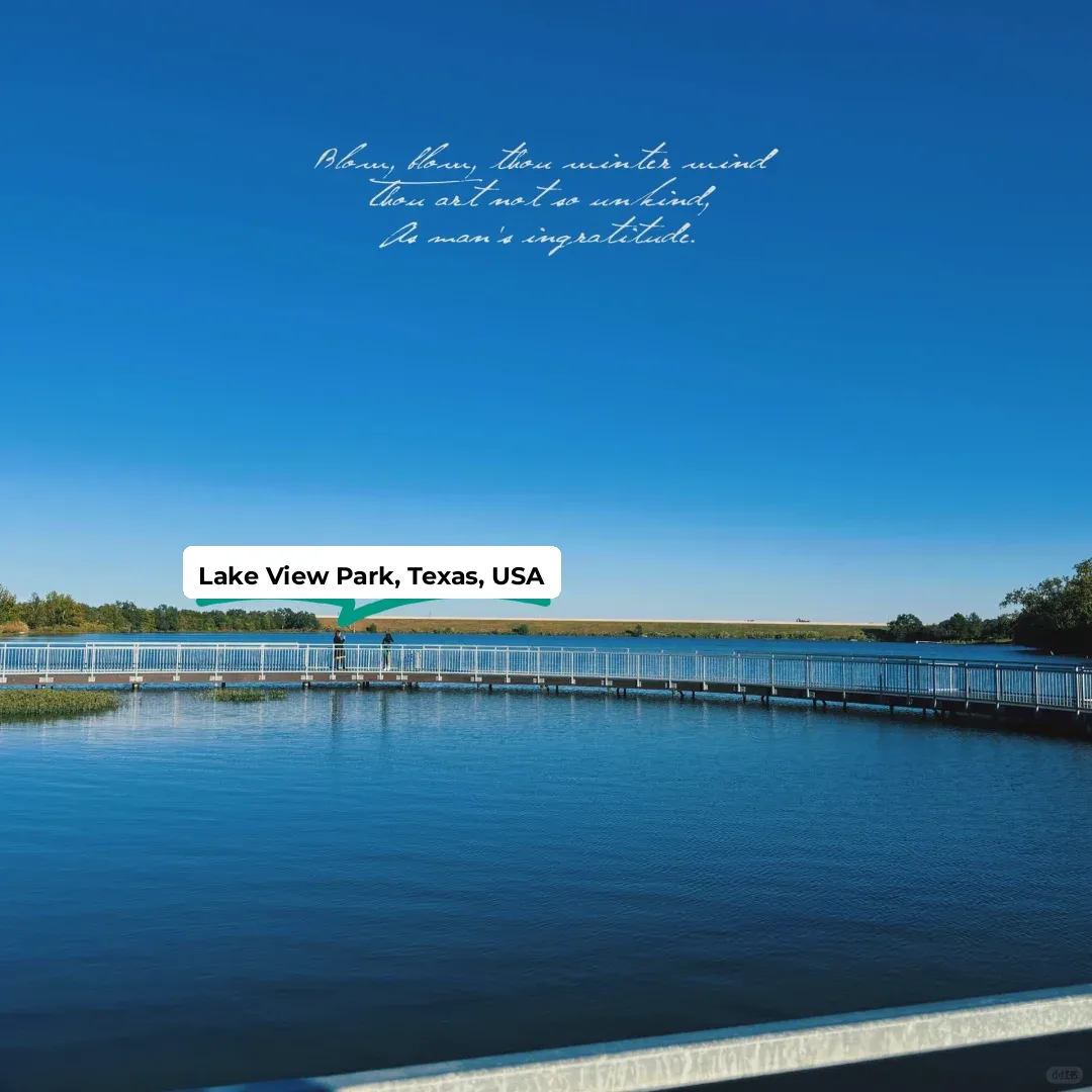 Leander City Lake Park in Austin, USA