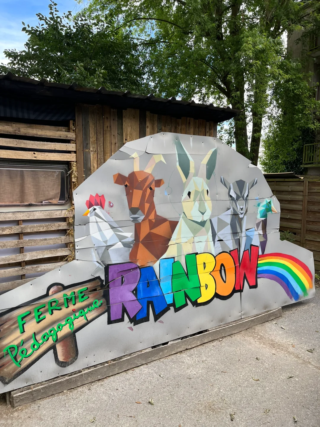 Family Fun in Paris | Rainbow Farm 🌈