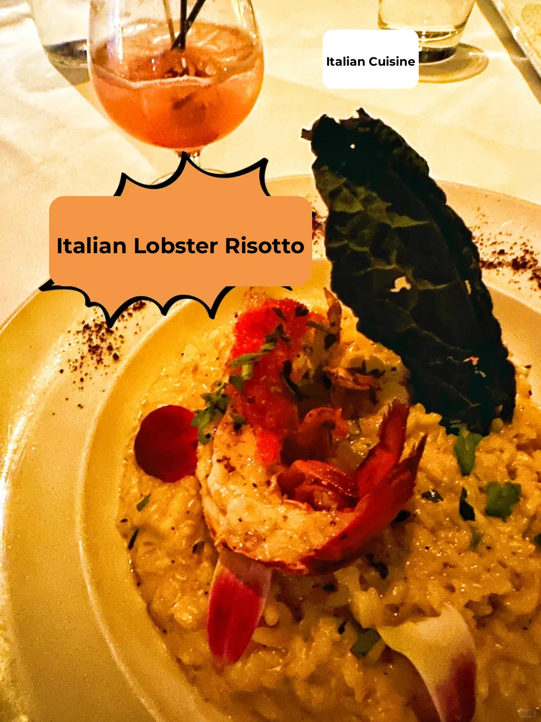 Seattle | Perfect Date Spot: Italian Restaurant | 🦞 Lobster Risotto is a Must-Try!