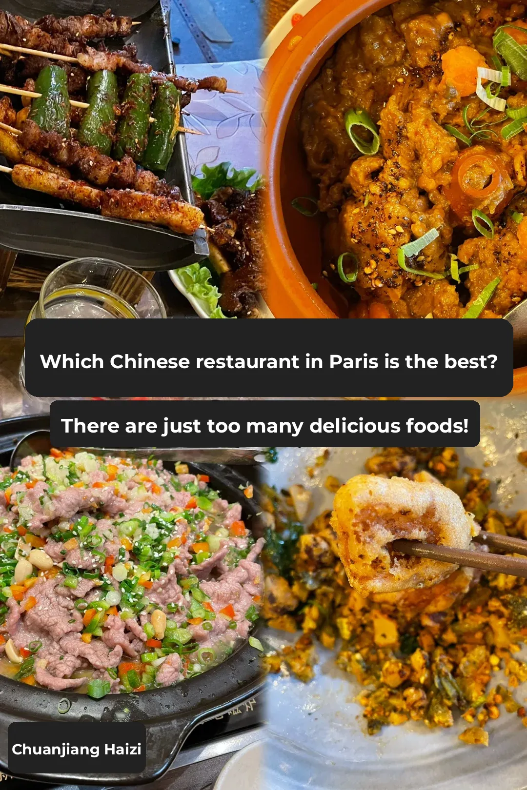 Which Chinese Restaurant Best Represents Paris' Culinary Scene? Drop Your Suggestions in the Comments!