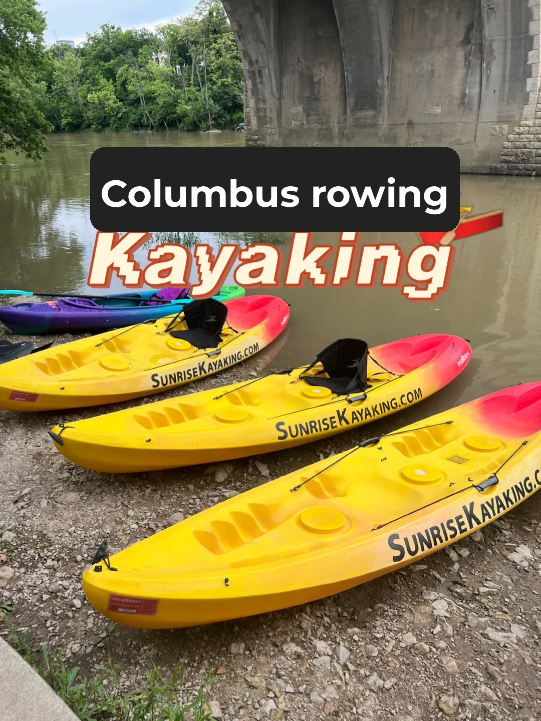 "Exploring Around Columbus - Paddle Adventures: Kayaking 🚣‍♀️"