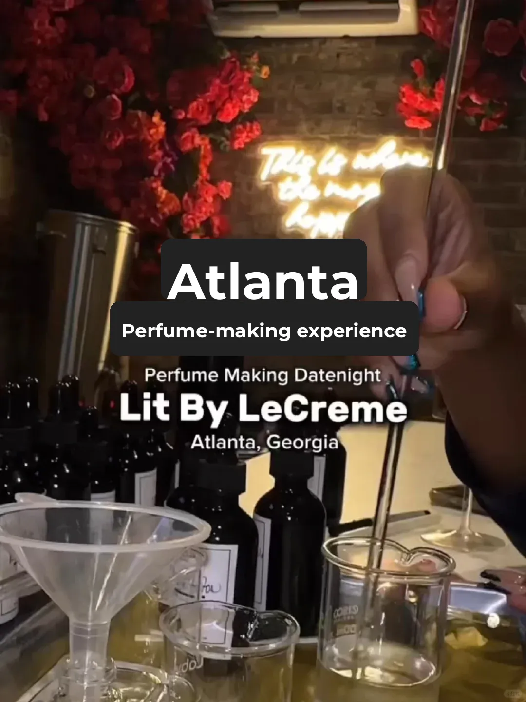 "Come Experience DIY Perfume Making in Atlanta!"