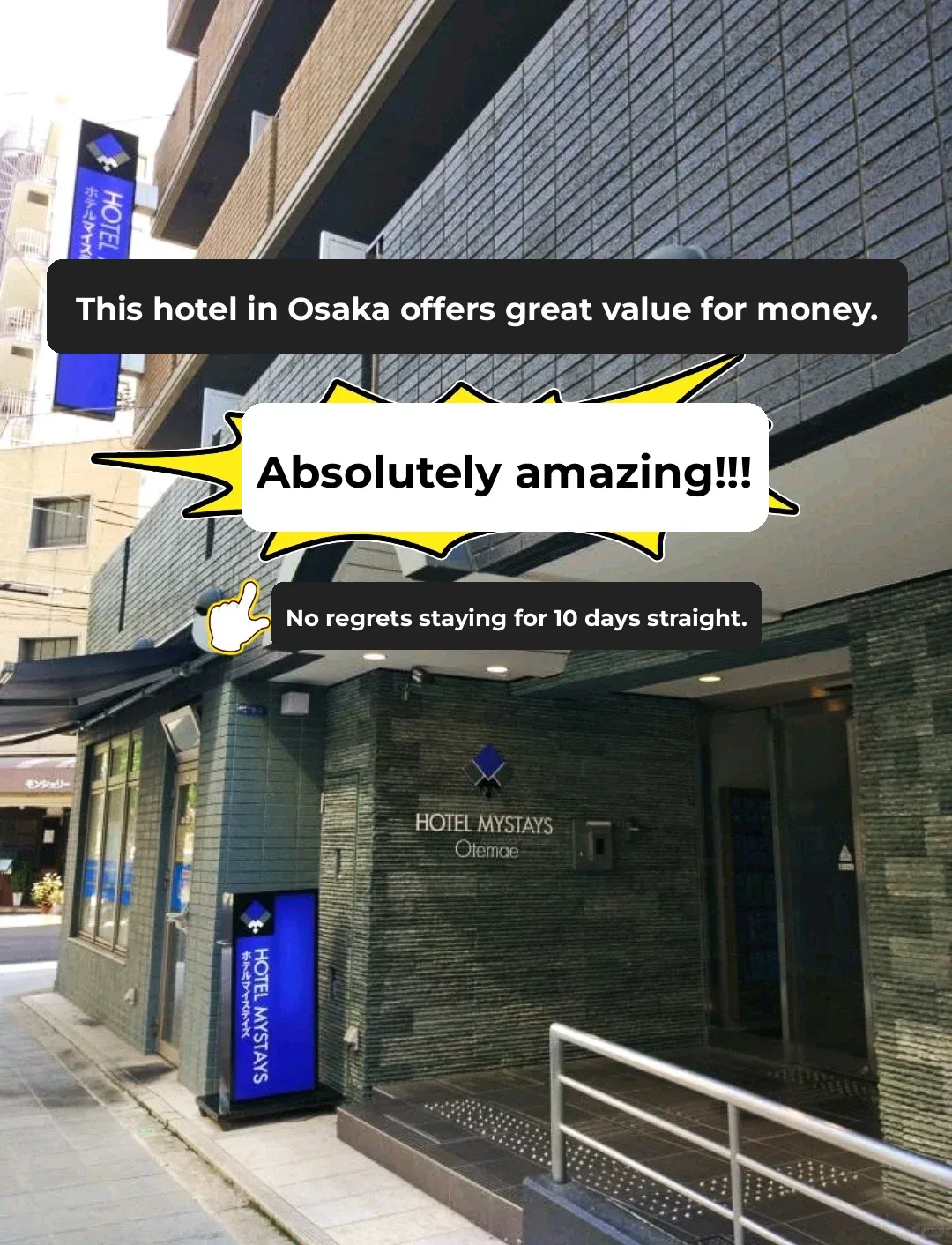Osaka | Fully-equipped apartment hotel with kitchen, staying for 10 days won't break the bank!
