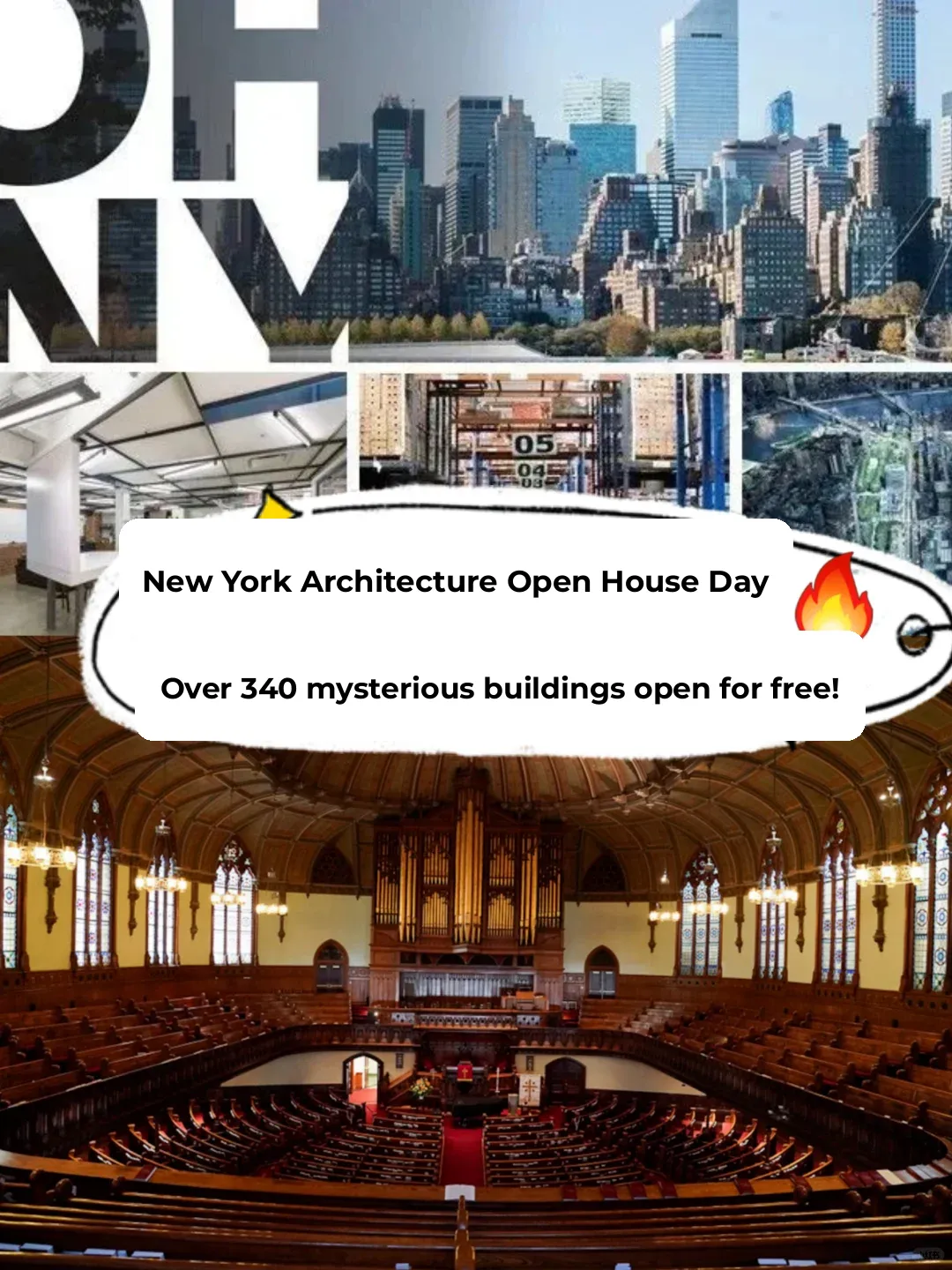 Free Admission Day in NYC! 🔥 Over 340 Secret Buildings Open to the Public