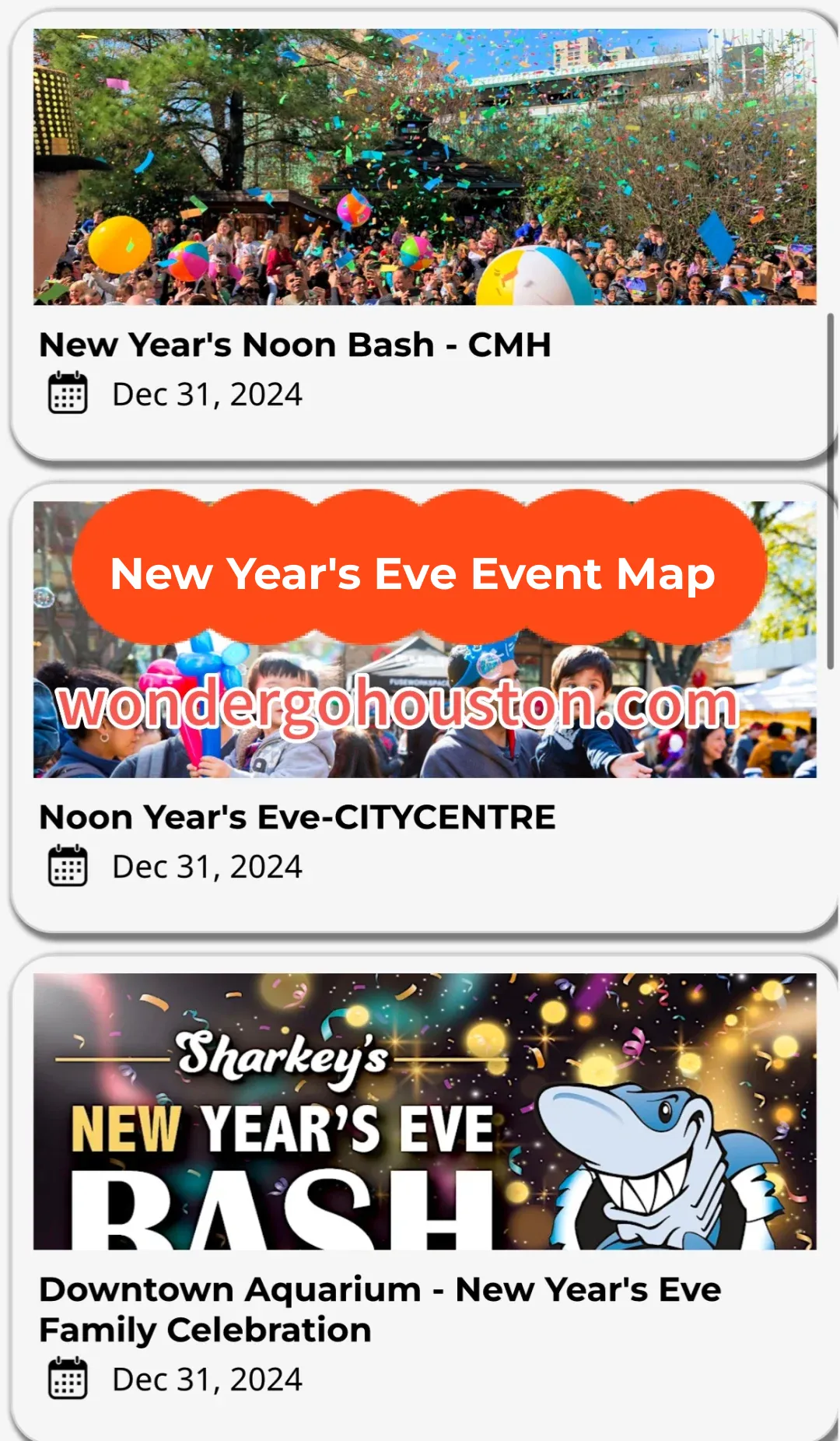 2024 Houston New Year's Eve Events Guide