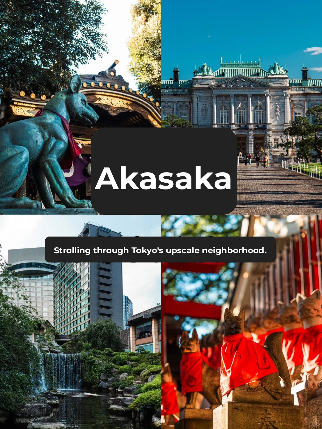 Strolling through Tokyo's Elite Neighborhood: Akasaka ❣️