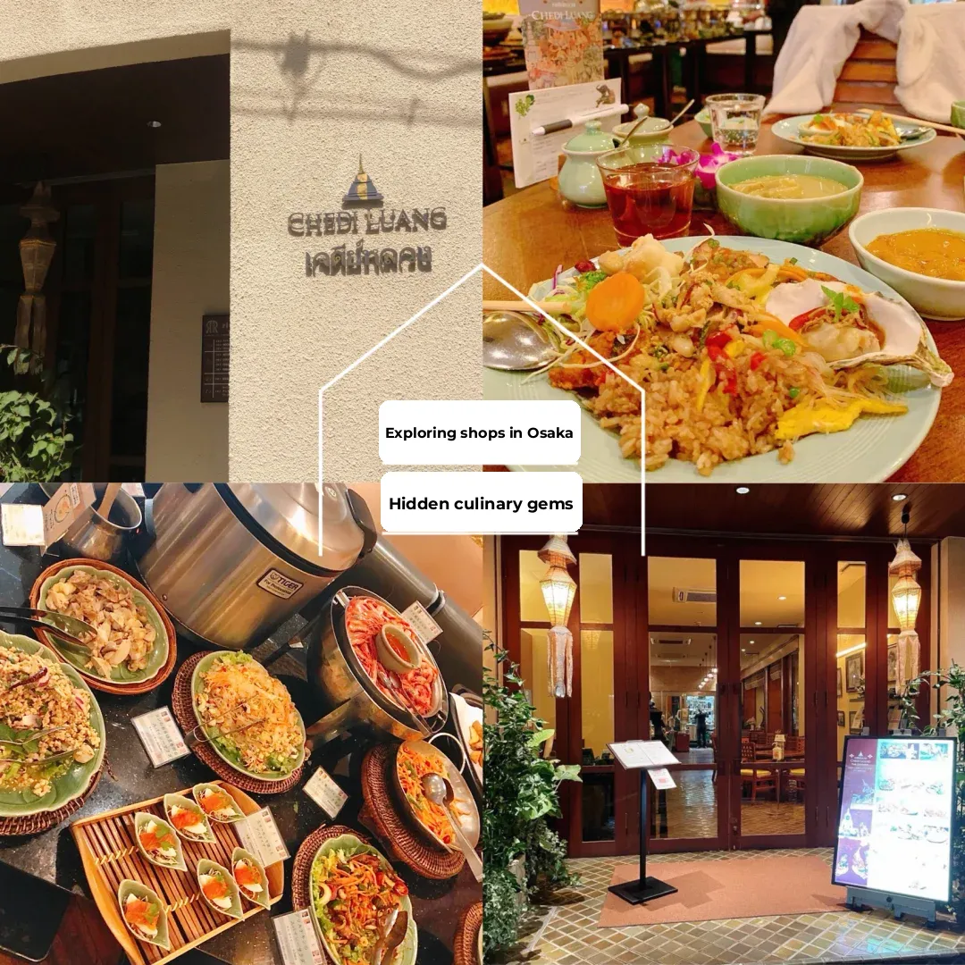 Osaka Eats | 5-Star Thai Buffet for Just ¥100 Per Person 🇹🇭