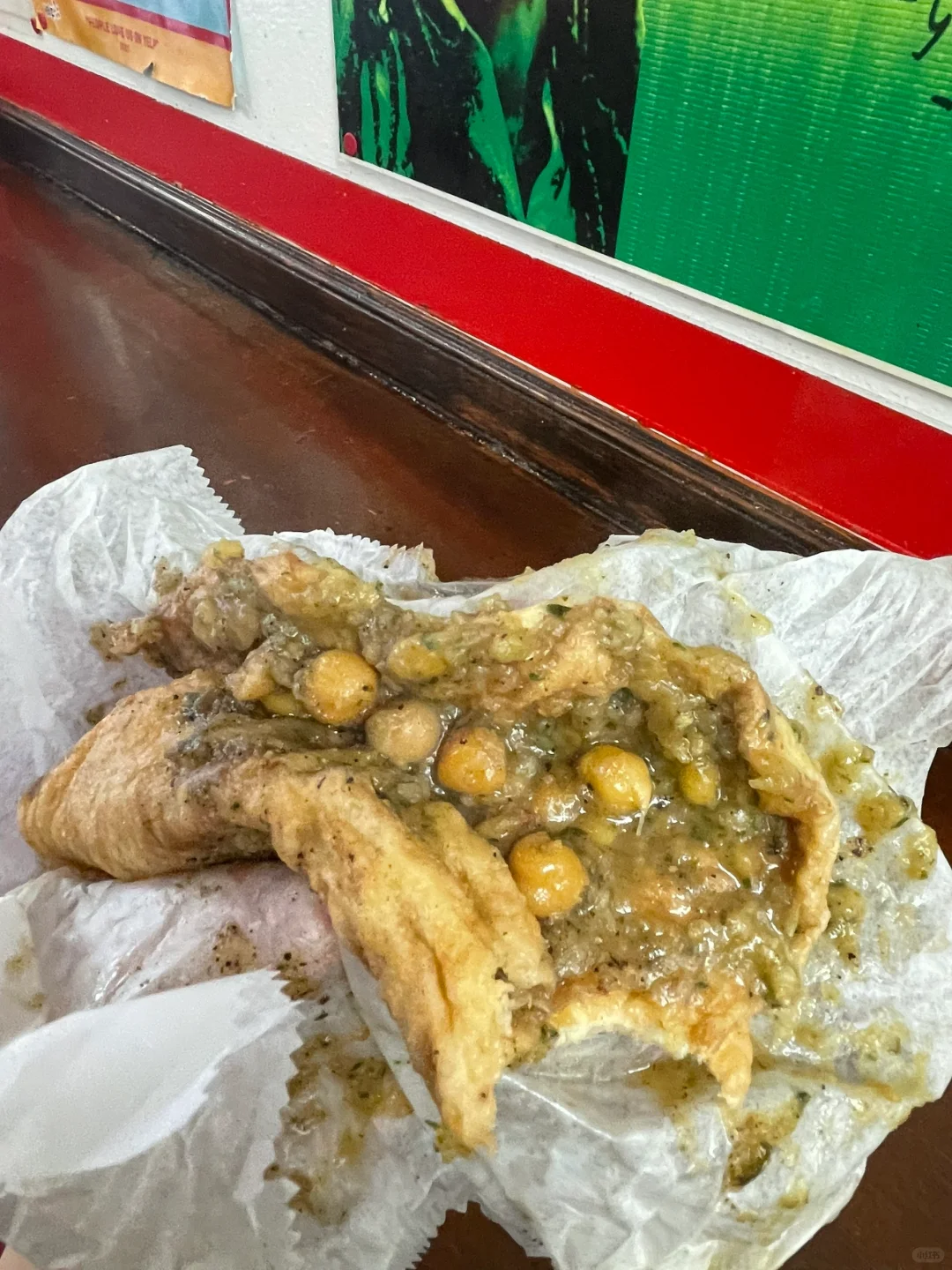 New York's $2 Giant Caribbean-Style Sweet and Spicy Hand-Pulled Oil Pancake: A Taste of Home