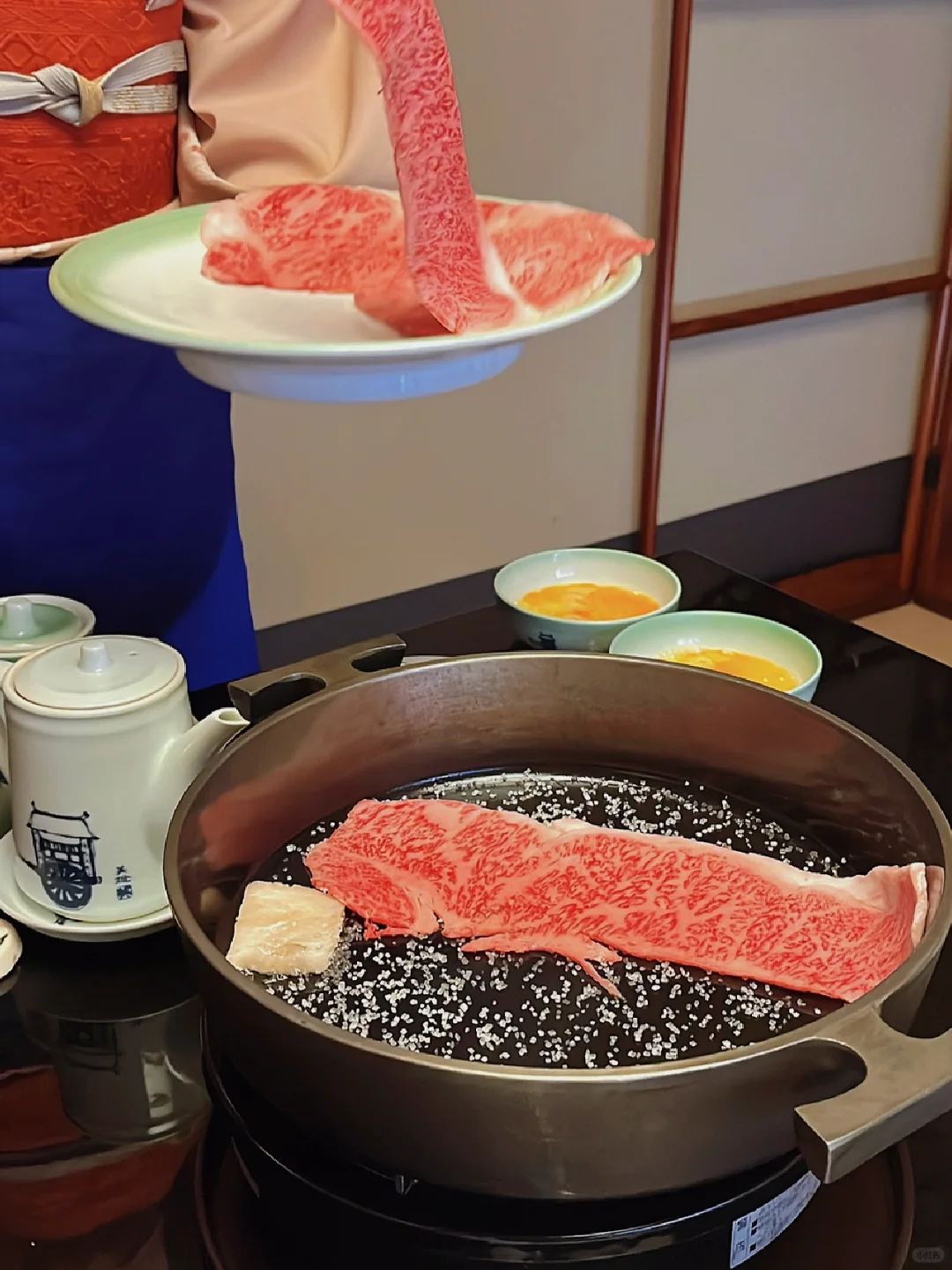 Who snagged the most elusive Kyoto sukiyaki reservation...