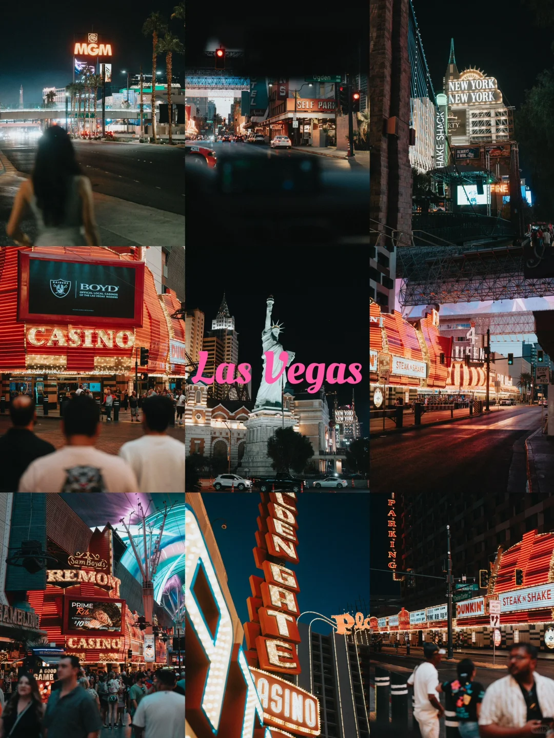 Las Vegas Street Photography📷 Capturing the Glitz and Glamour of the Night