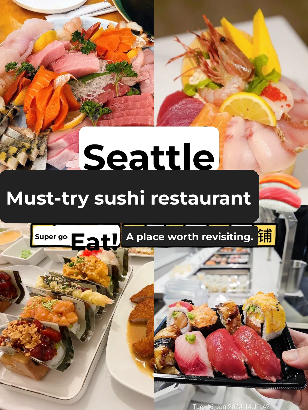 Seattle Sushi 🍣 Must-Visit Spot for a Second Round 😋
