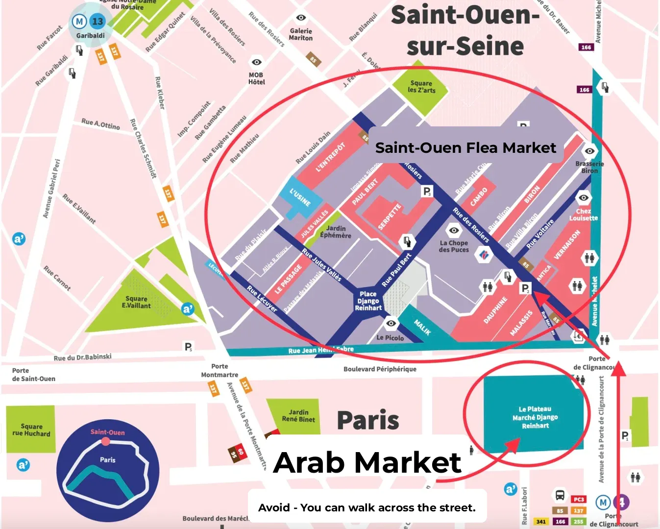 Weekend-Only | Paris 93rd Arrondissement - Saint-Ouen Flea Market Guide