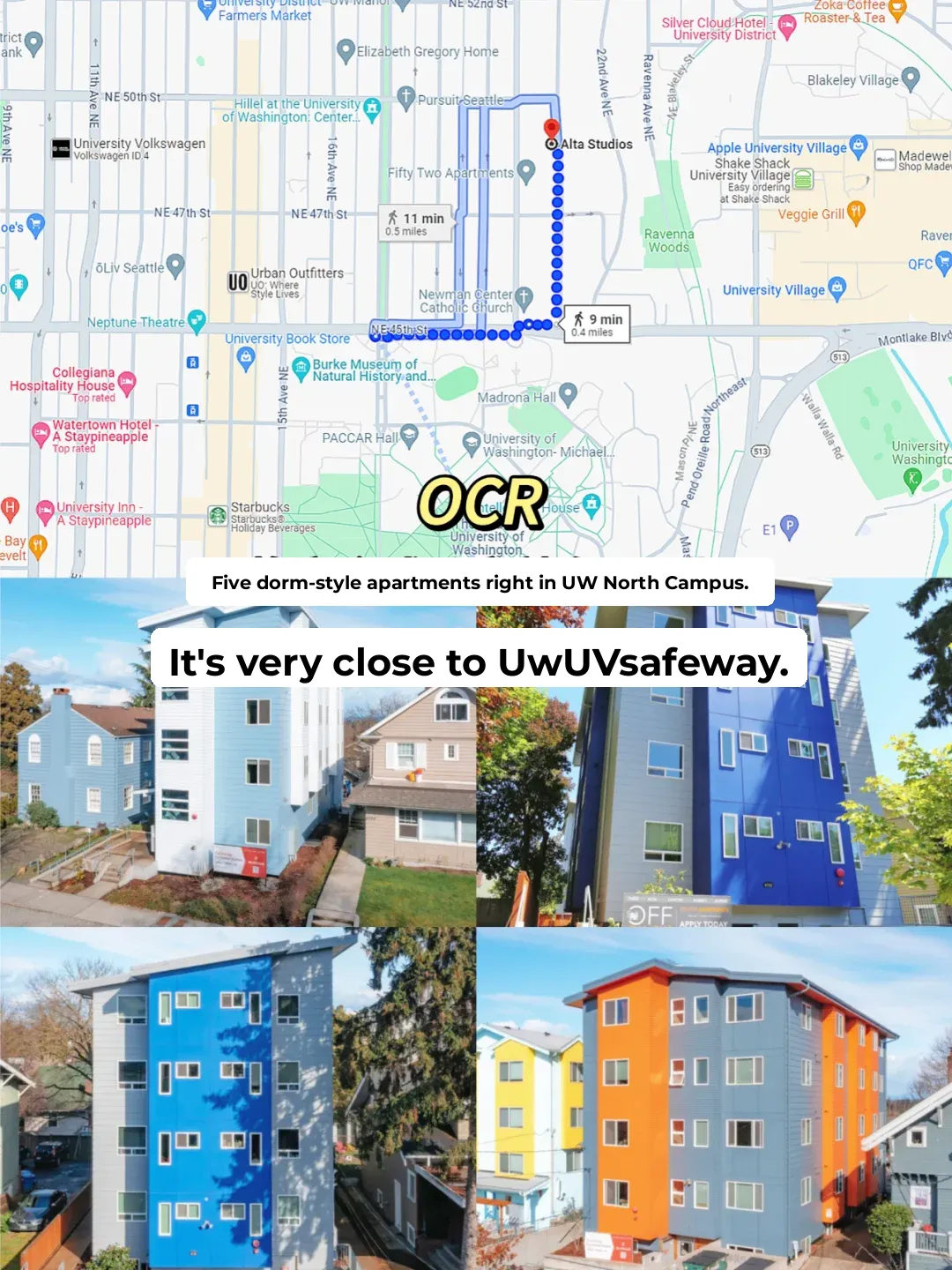 Seattle Apartment丨$850 Unlocks a Premium Start for 2024 International Students