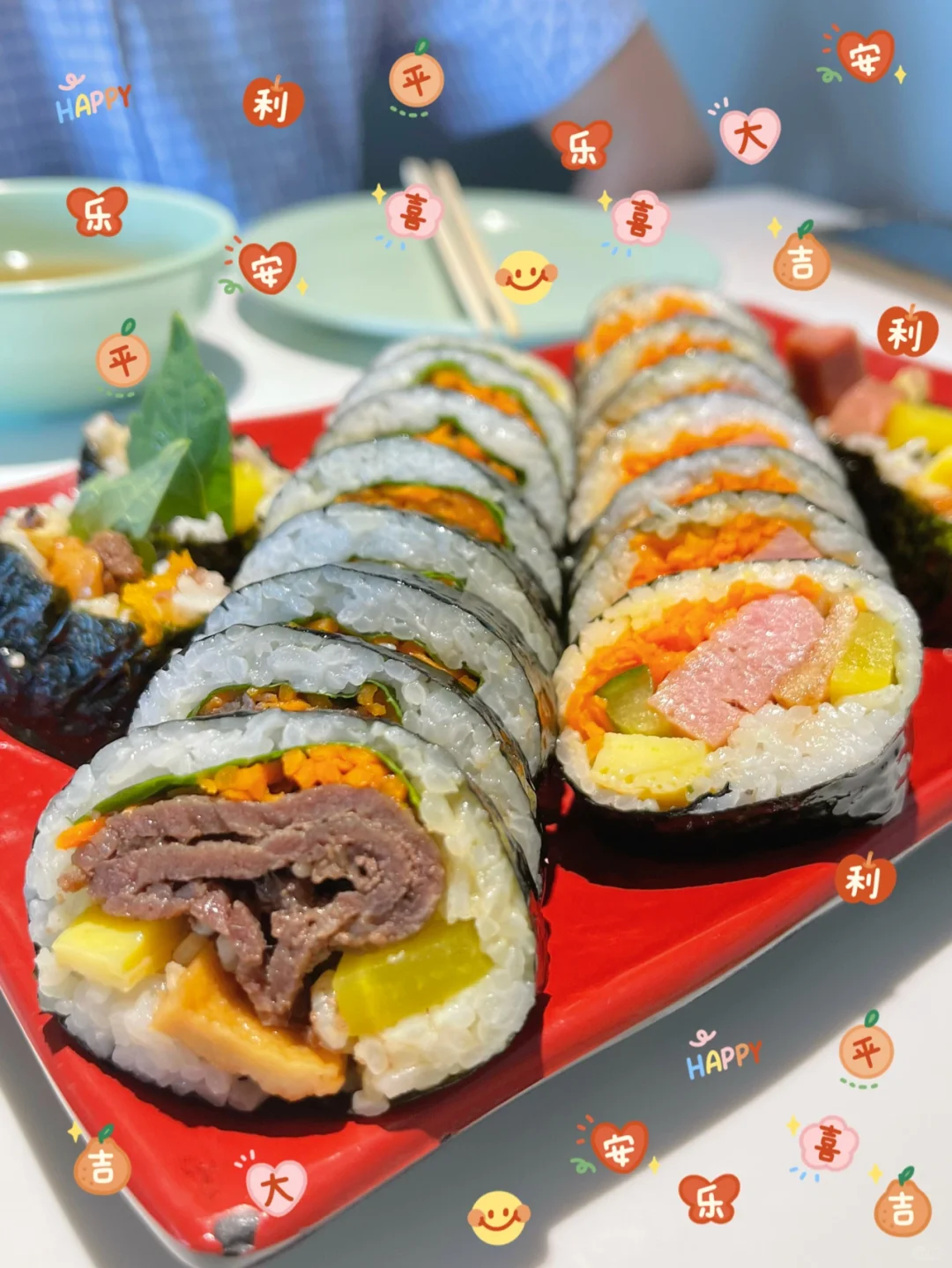 "Atlanta's Top Choice for Korean Gimbap 🇰🇷 Packed with Generous Fillings! 🔝"