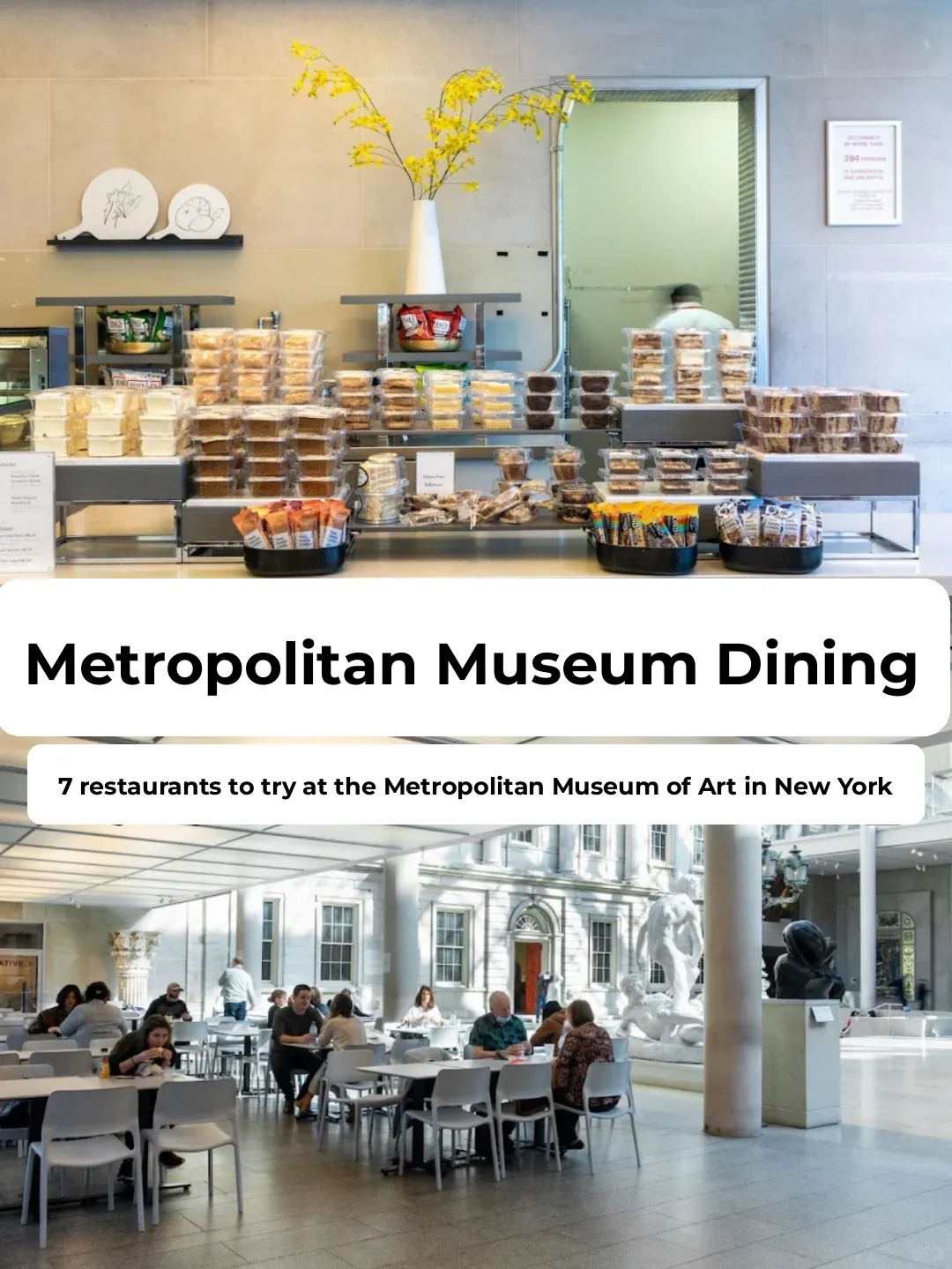 The Ultimate Guide to 7 Must-Try Restaurants Inside The Met NYC