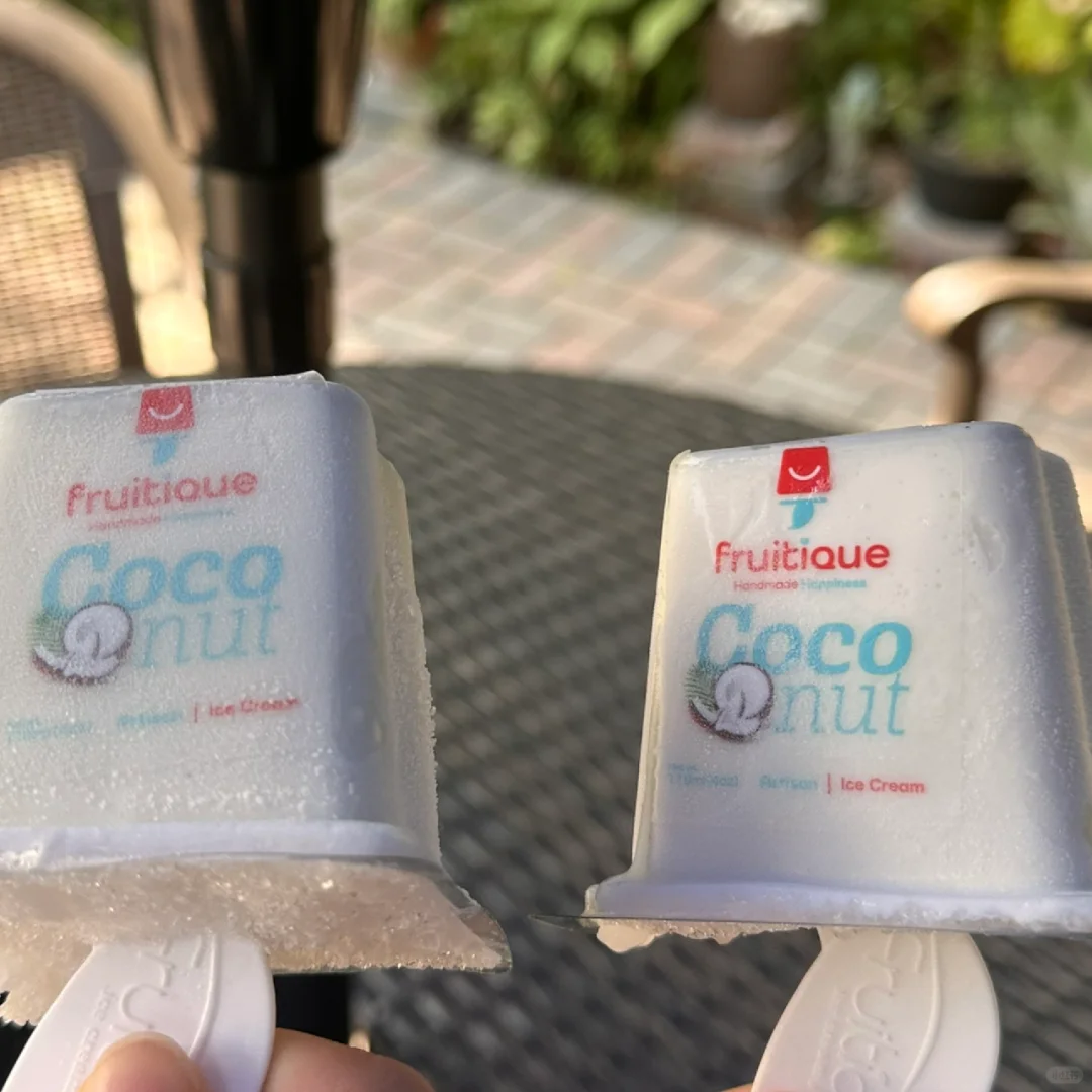 The Truly Delicious Ice Cream in Miami: Fruitique Coconut