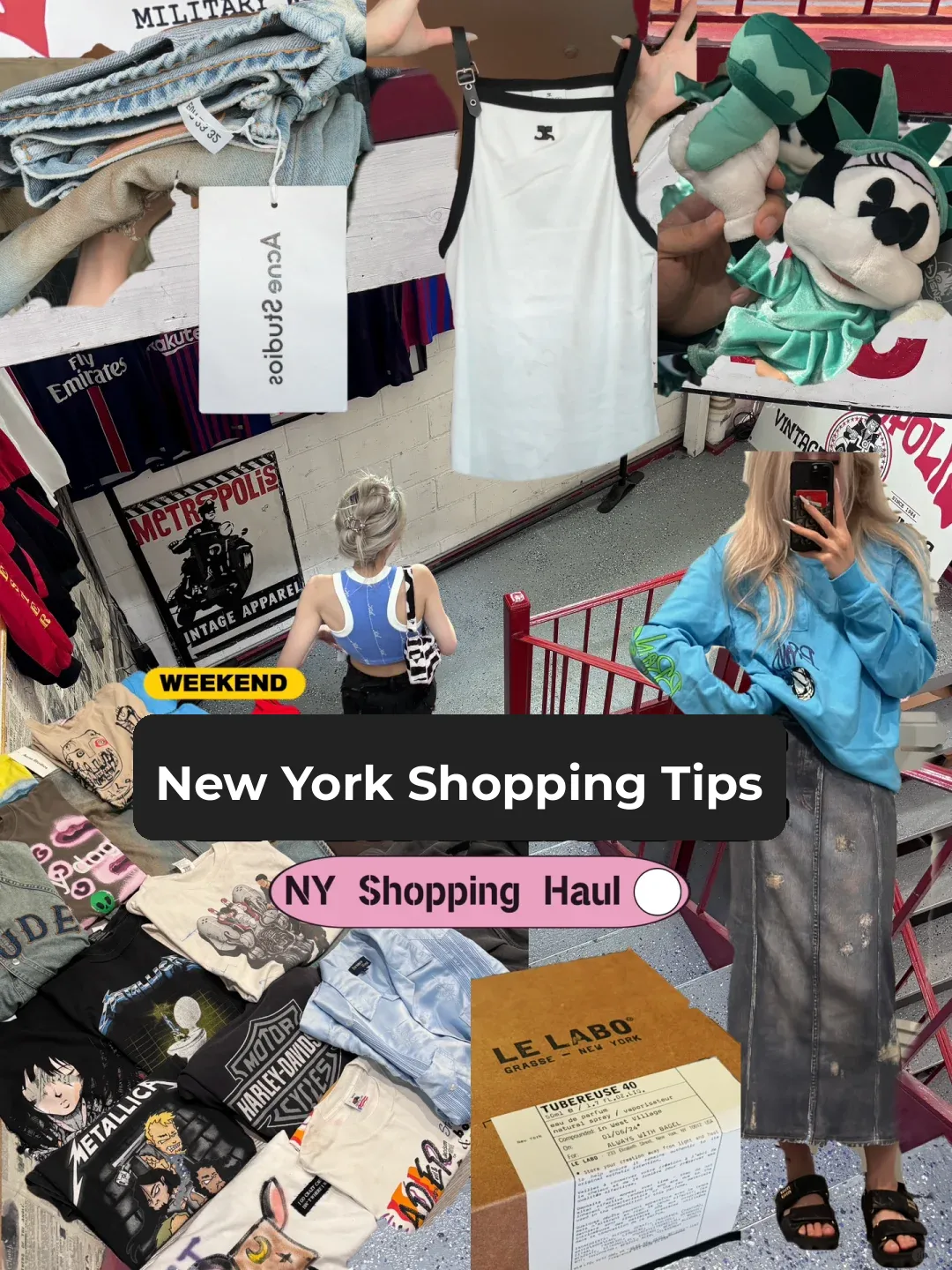 NYC Shopping Spree 🛍️ | Vintage Heaven | Hot Fashion Finds 👗