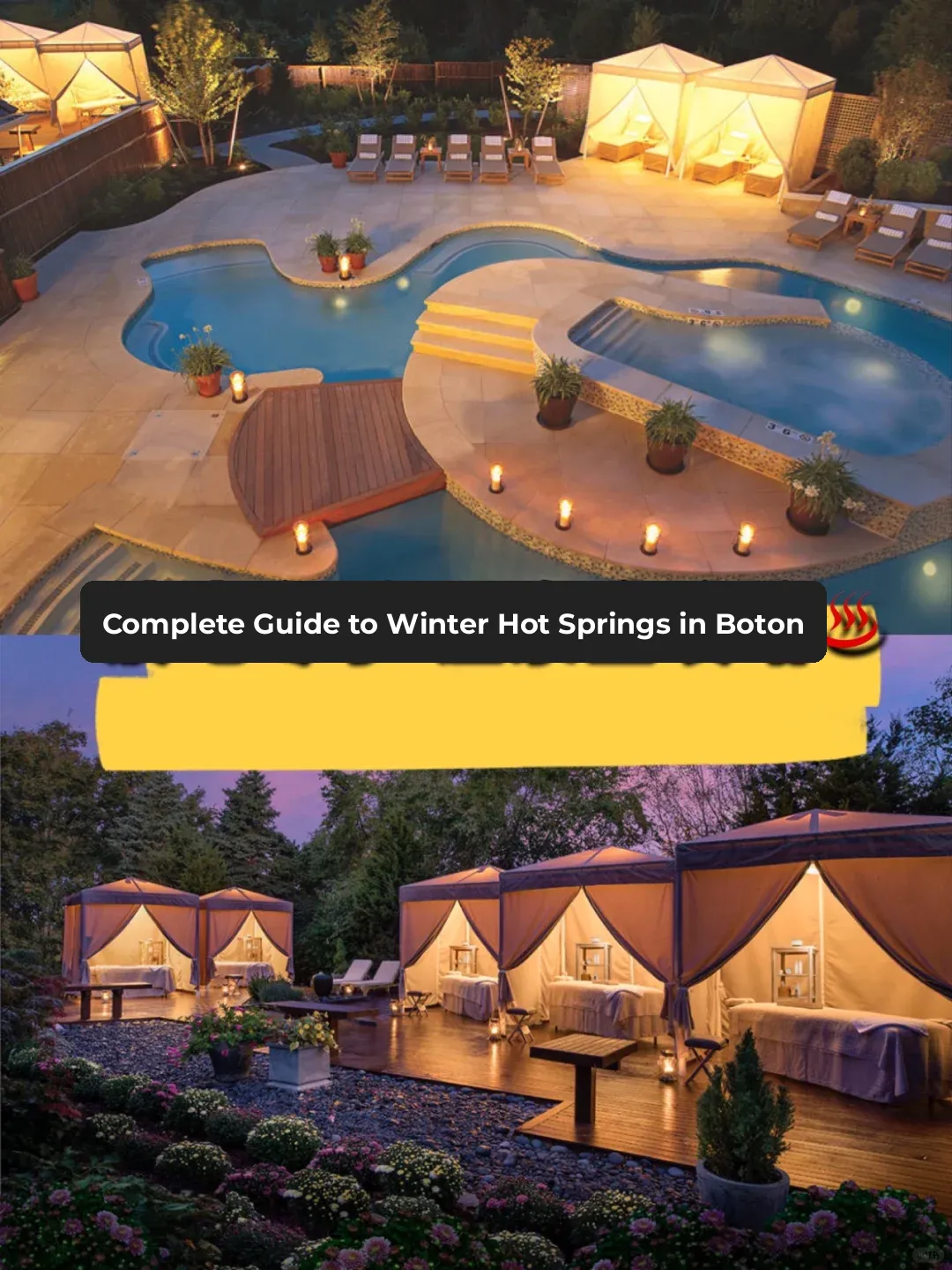 Winter’s Little Joys: Soaking in Hot Springs! A Guide to the Best Spots Near Boston ♨️