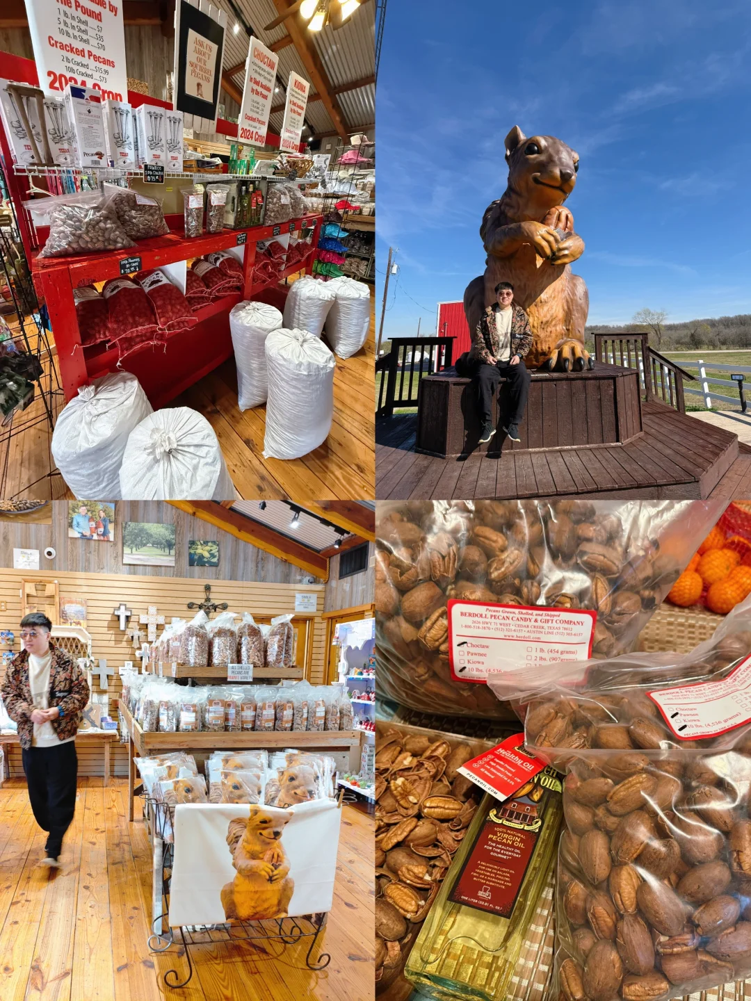 Berdoll｜Pecan Orchard Shop in Texas 🐿️