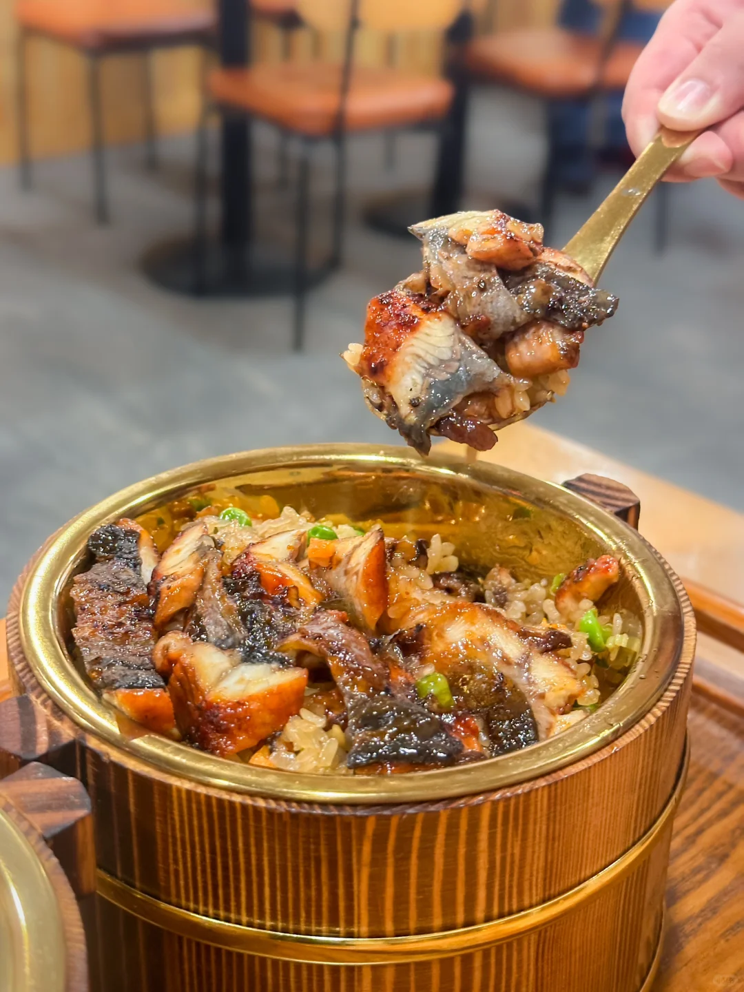 Absolutely love this bite! Grilled eel with sticky rice—affordable and delicious!