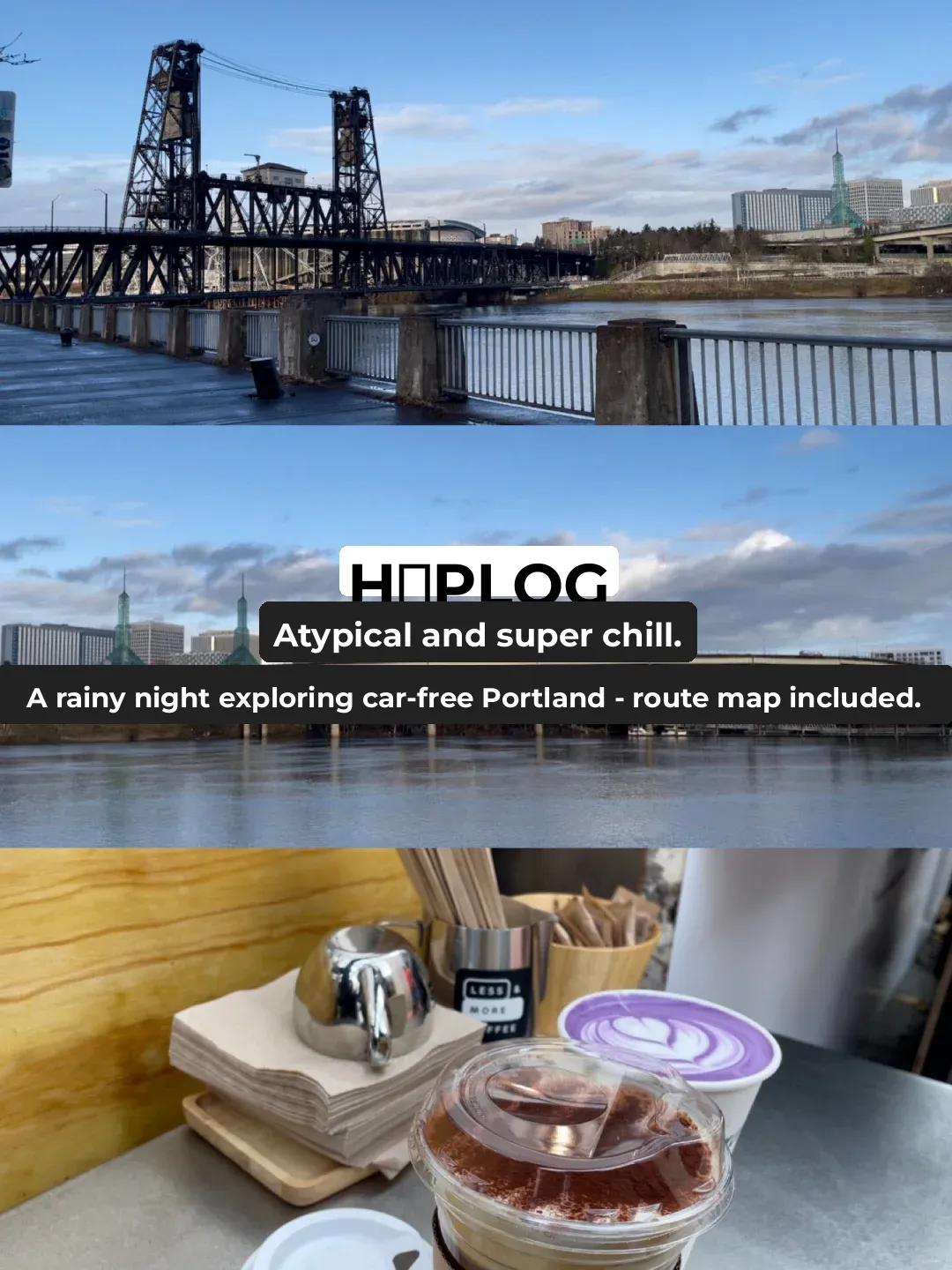 Portland｜Two Car-Free Women's 2-Day, 1-Night Itinerary Map (Updated)