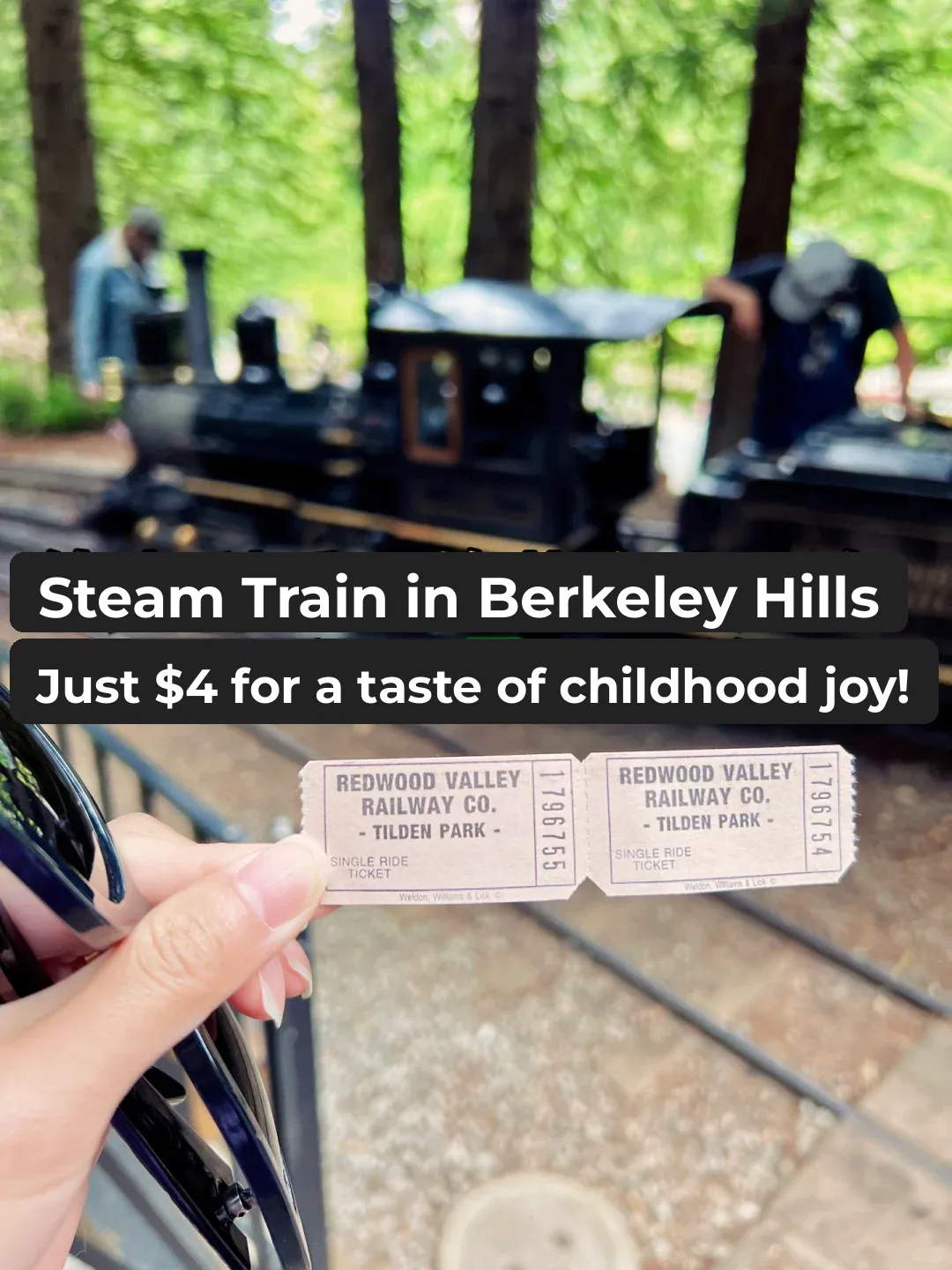 I refuse to believe anyone hasn't ridden Berkeley's iconic steam train!