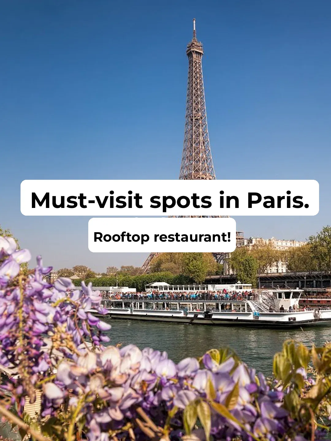 Top 20 Must-Visit Rooftop Restaurants in Paris!