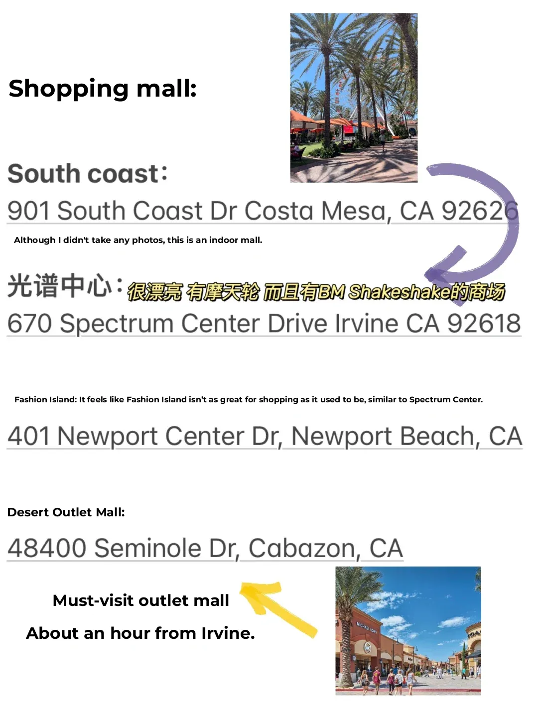 Check out this Irvine Address Compilation! No more getting lost!