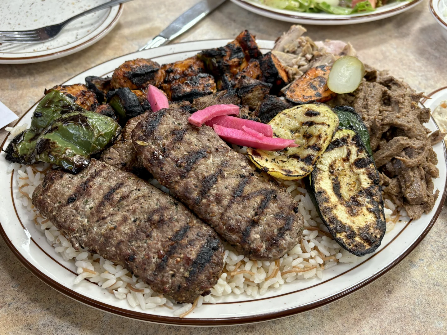 Detroit | Middle Eastern Mixed Grill Platter