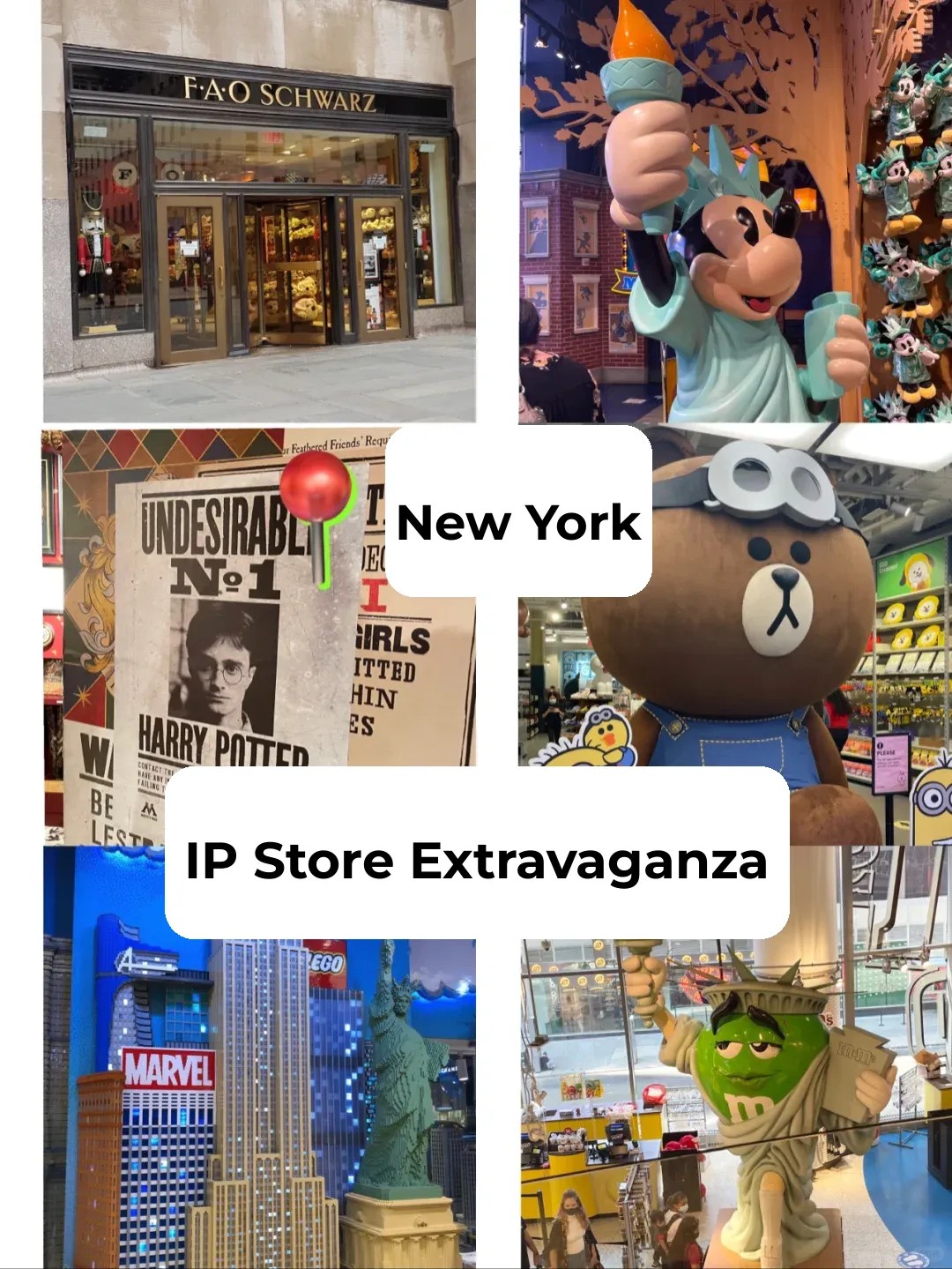 📍 New York | Must-Visit 6 Major IP Flagship Stores | BT21 & Harry Potter