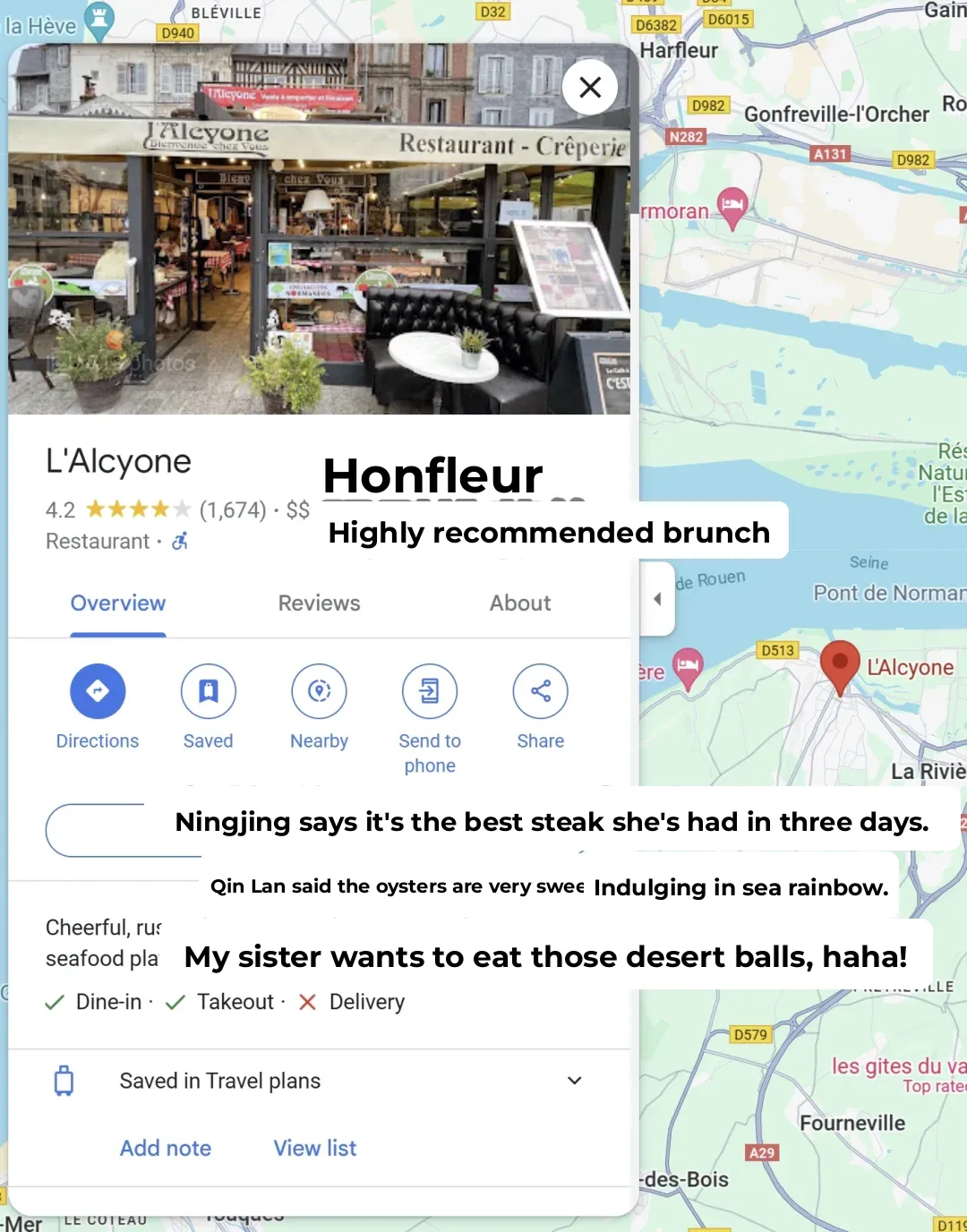 The Most Comprehensive Guide to Huashao's French Adventure 🇫🇷: All-Member Recommended Restaurants!
