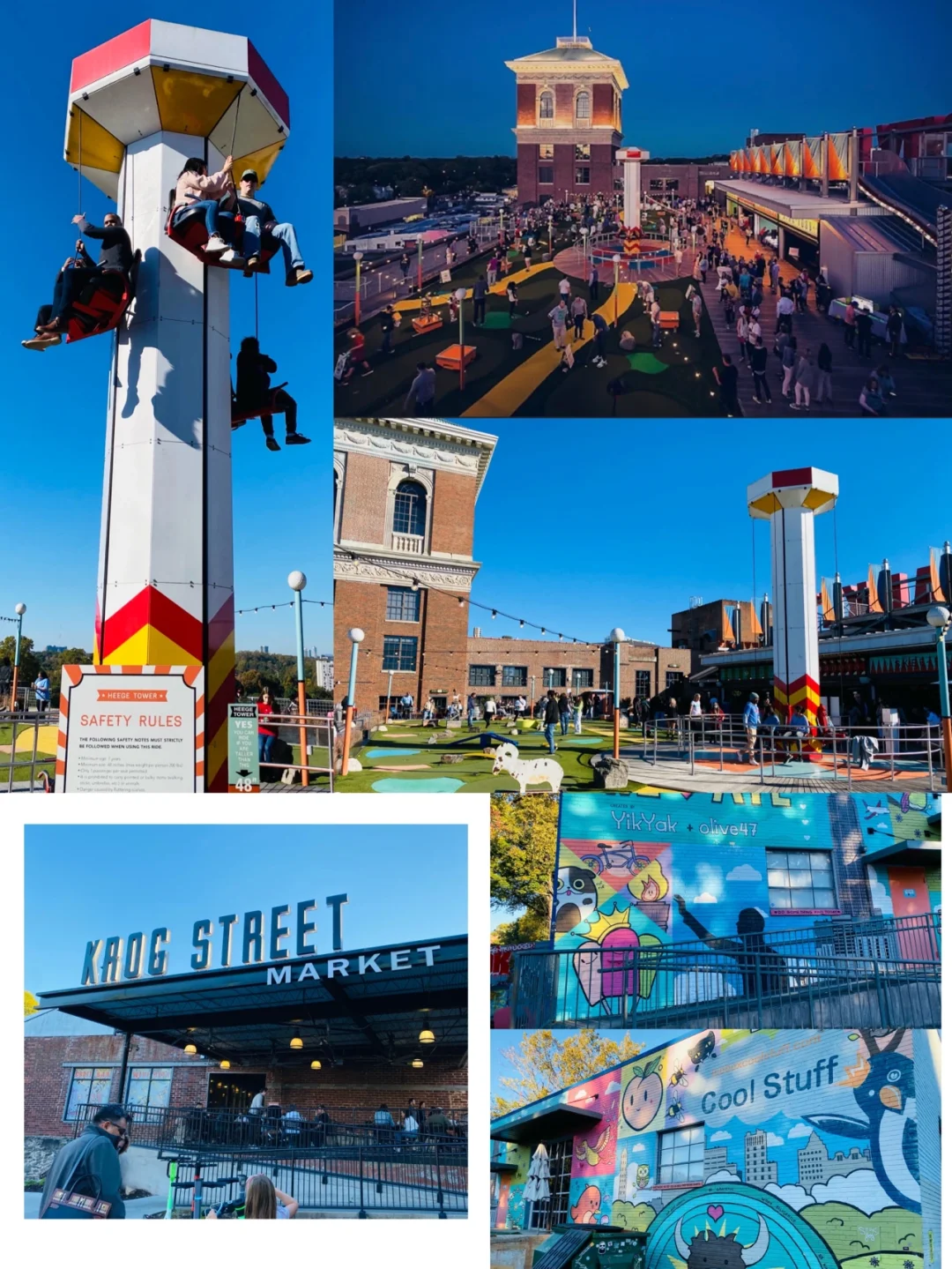 Where to Play in Atlanta | PCM Rooftop Amusement Park and Surroundings