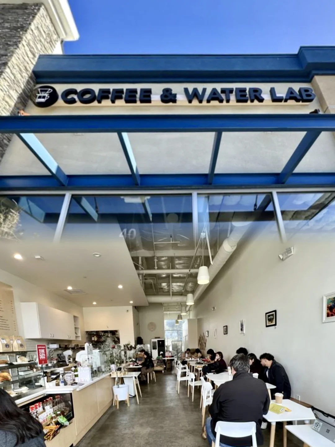 Checkered Toast with Blueberries and Cheese at a Bay Area Café 🫐🧀 So Korean and So Instagram-Worthy!
