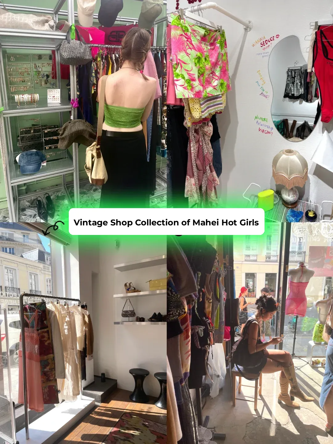 Baguette Treasure 🥨 | Marais District Vintage Boutiques for Spicy Girls 🧾