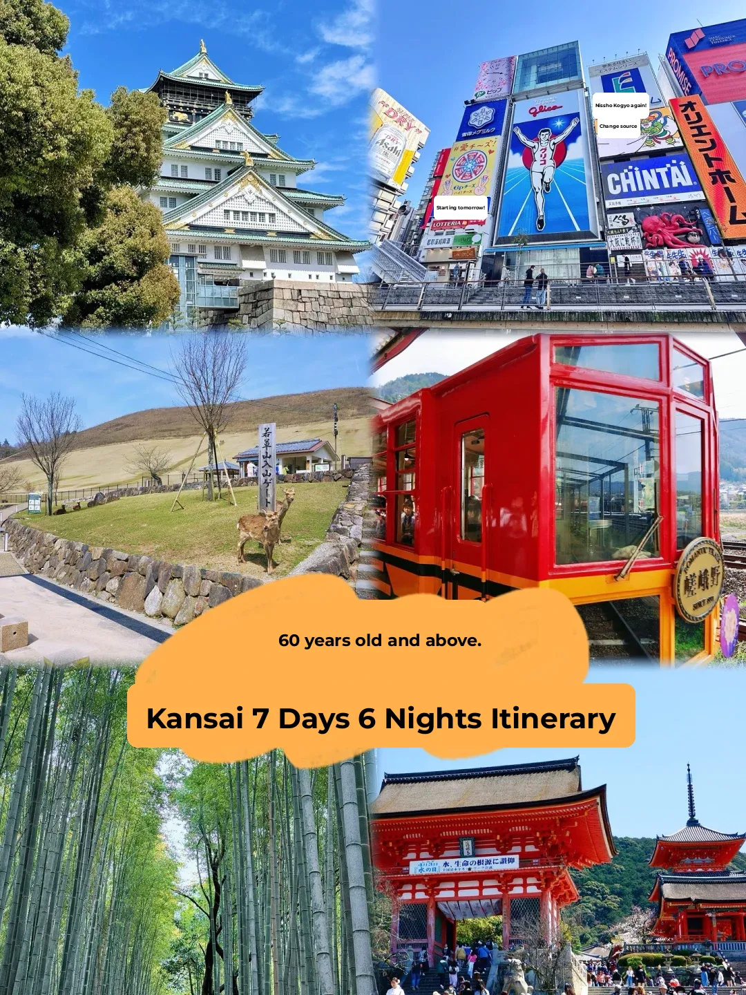 Taking the Folks to Kansai: Itinerary