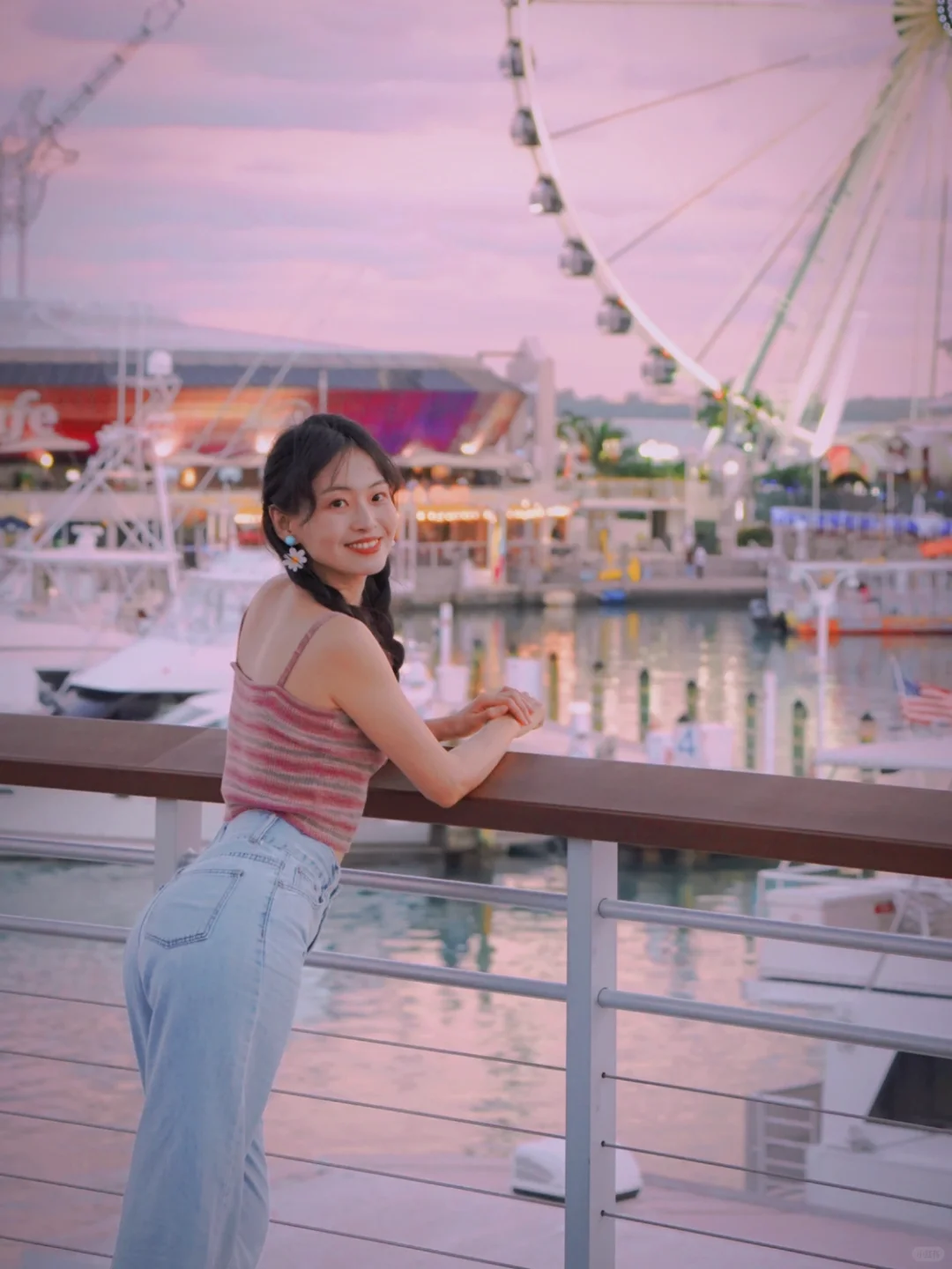 "The Miami sky is purple 💜, and the Cuban vibe is lively and carefree."