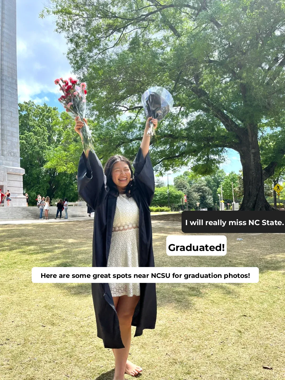 🇺🇸 NCSU North Carolina｜Top Spots for Stunning Graduation Photos