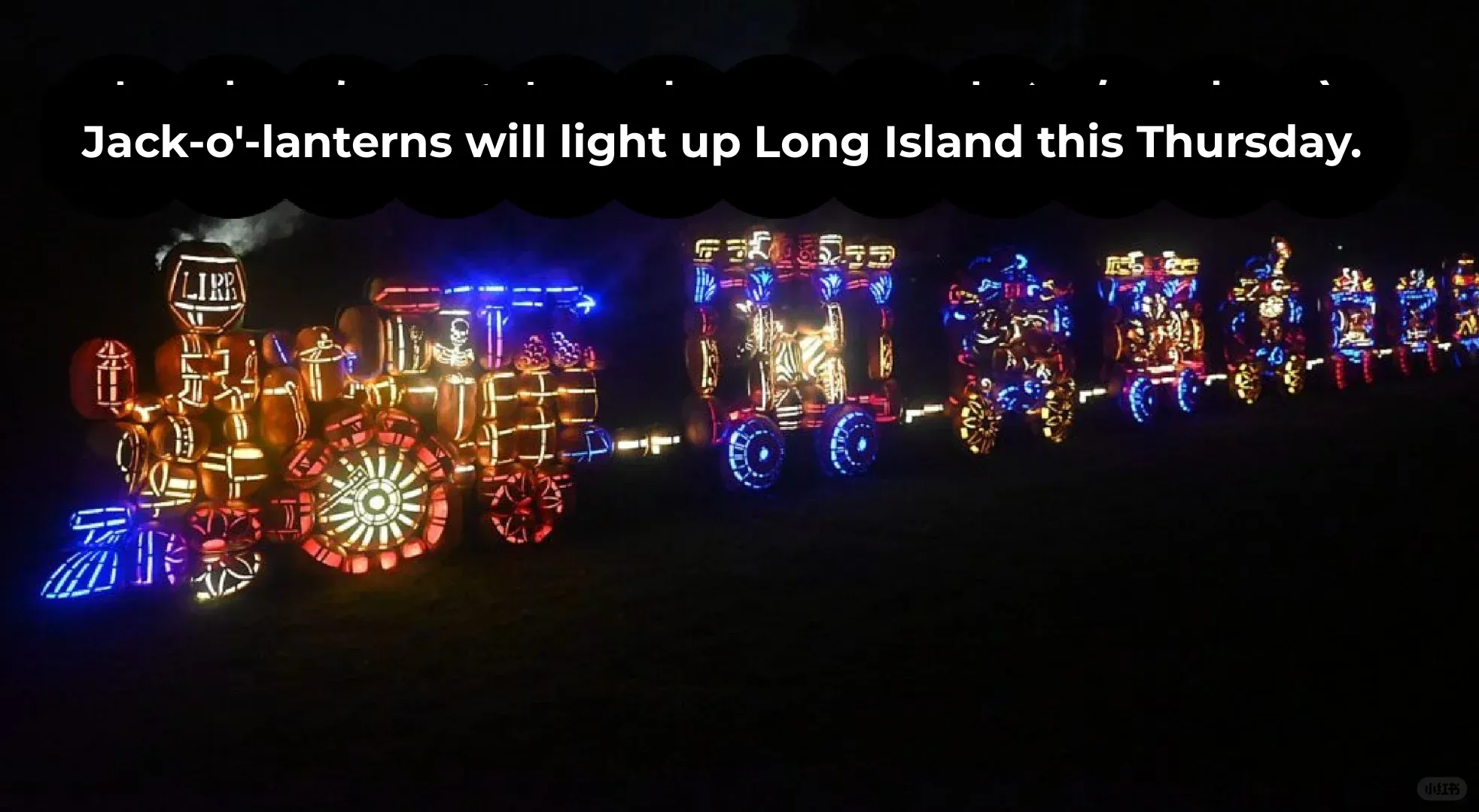 Jack-o'-Lantern Lighting Up Long Island This Thursday
