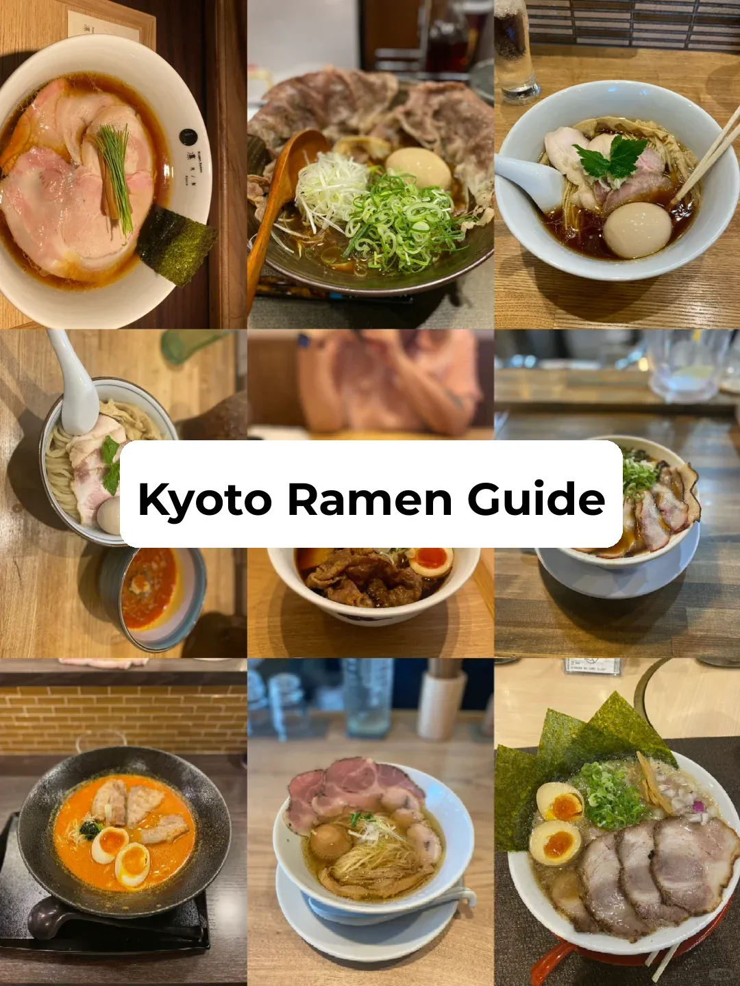 A Guide to Kyoto Ramen