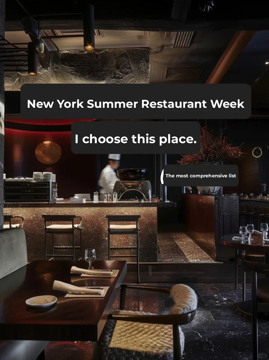 Summer Restaurant Week in NYC? I'm Picking This Spot...