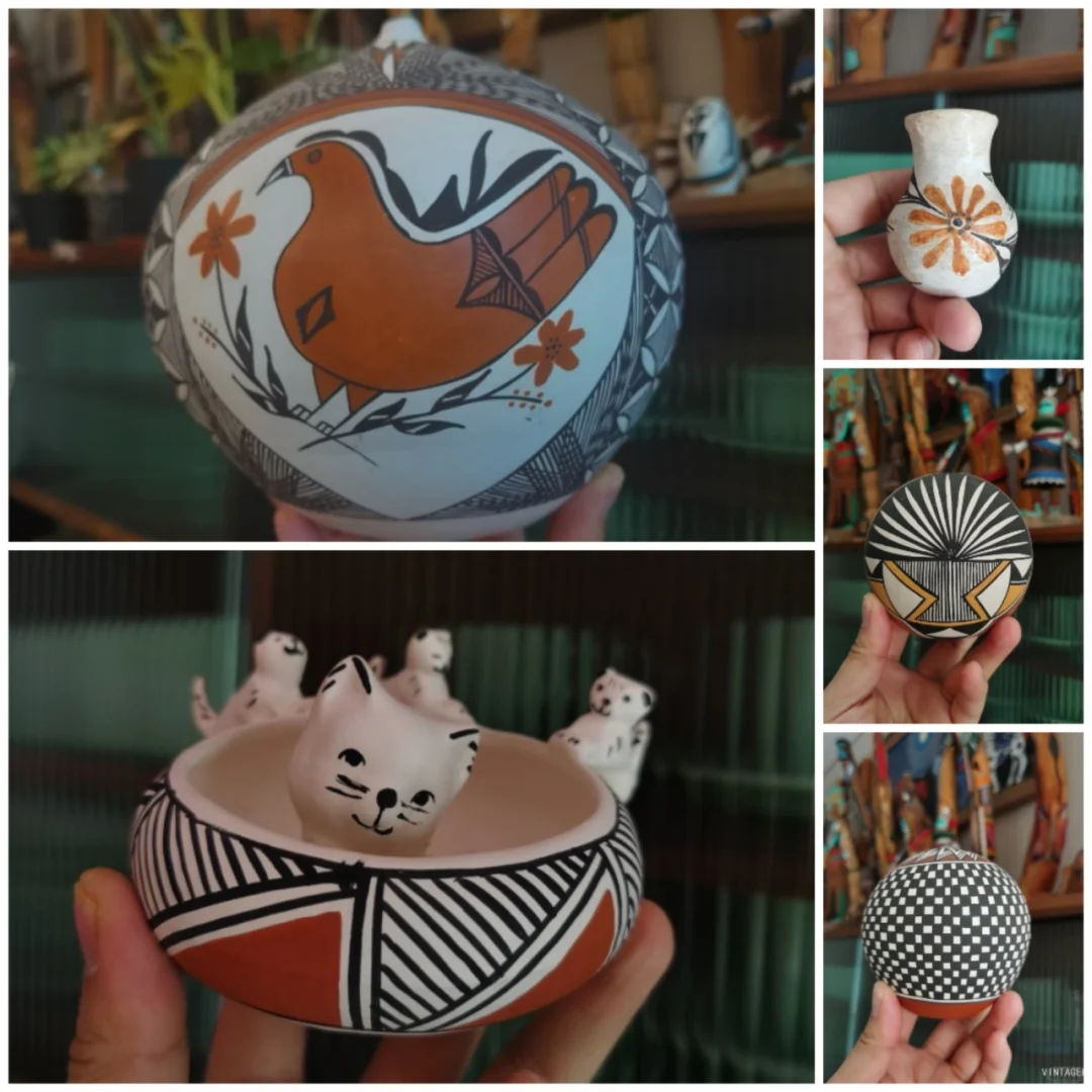 Informative Post | Artworks from the Sky City Pueblo Village ♺