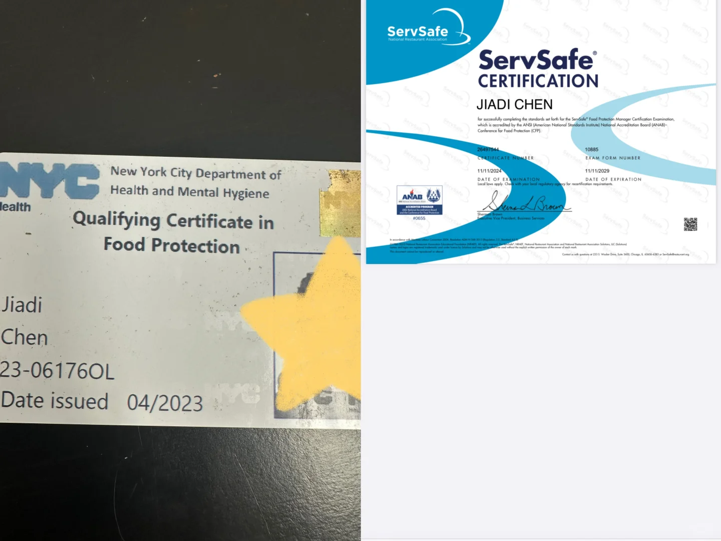 Turns out Atlanta's health certificate is just a piece of paper!