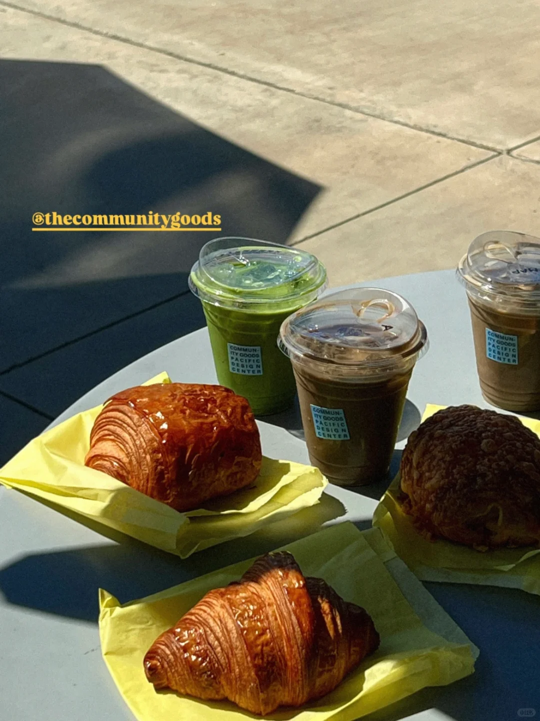 LA's Top-Tier CommunityGoods' New Spot ☕️ Maple-Infused Hojicha Latte