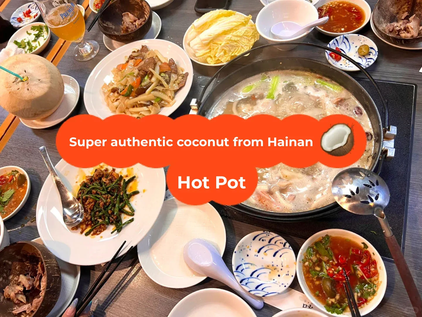 Tokyo's Ultra-Authentic Hainan Coconut Chicken Hot Pot 🥥
