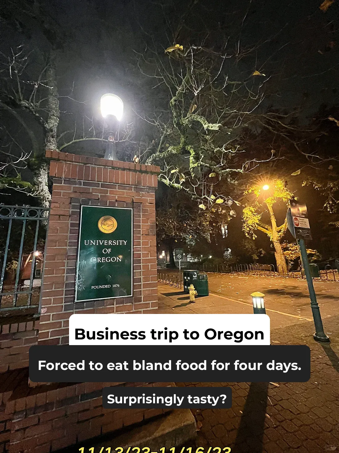 What to Eat on a Business Trip: Forced to Eat "White People Food" in Oregon 🥹