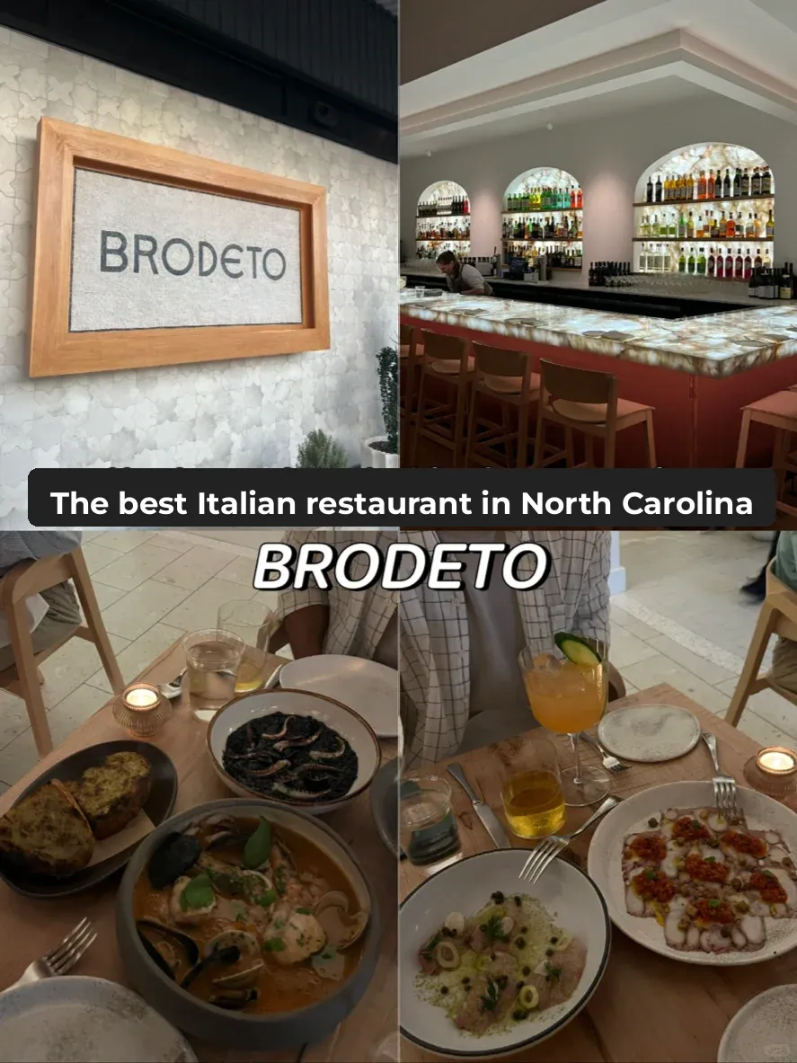 North Carolina Food Hunt | BRODETO—The Best Italian Restaurant in NC!