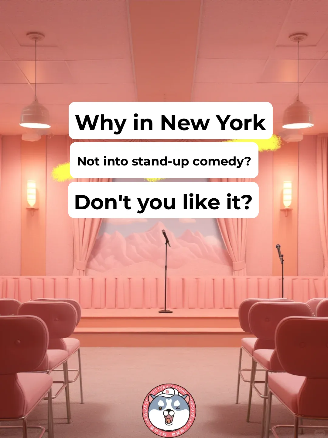 Why Skip Stand-Up Comedy in NYC? Don't You Dig It?