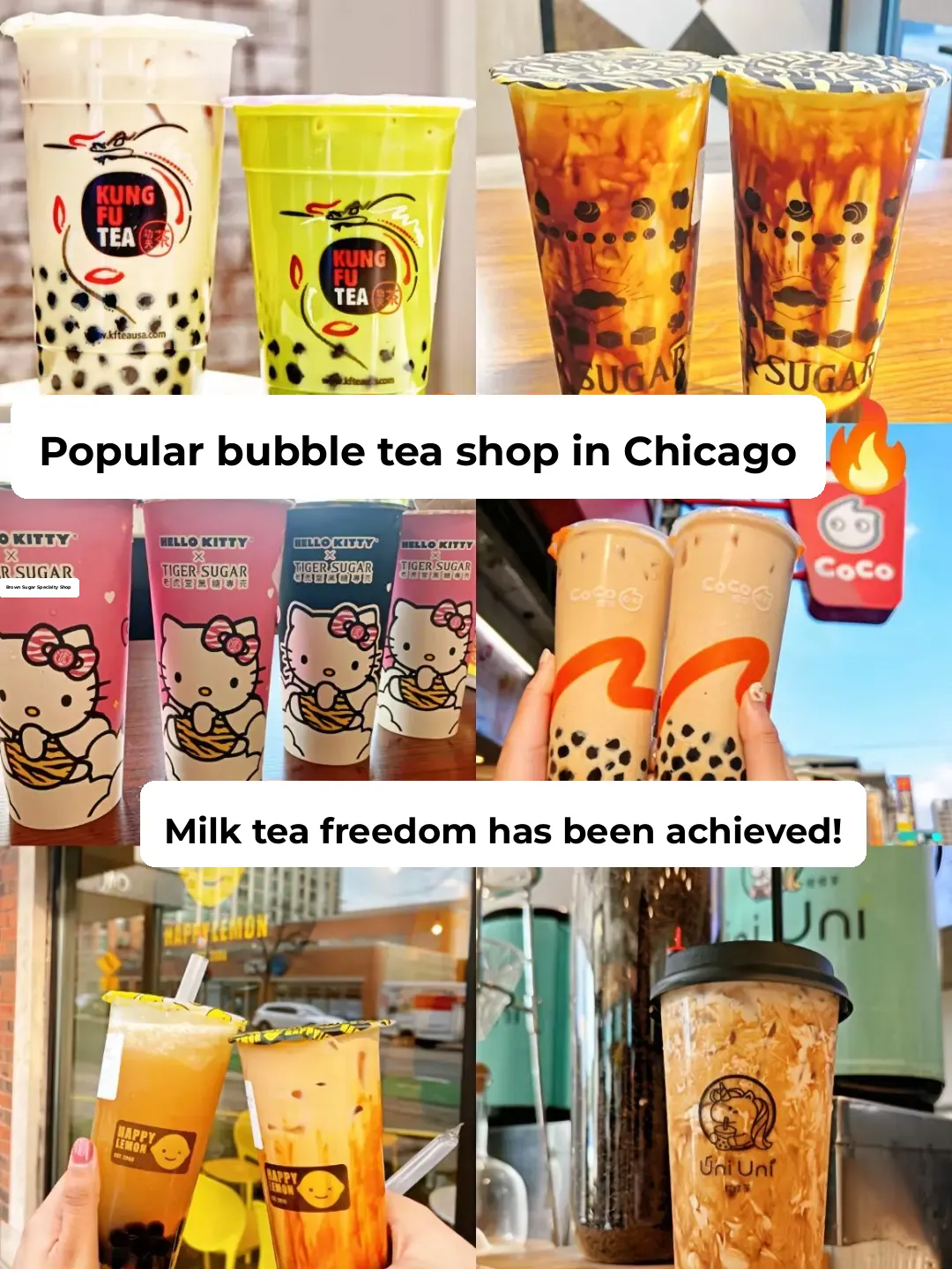 Who is your ultimate favorite bubble tea spot? 📍Chicago